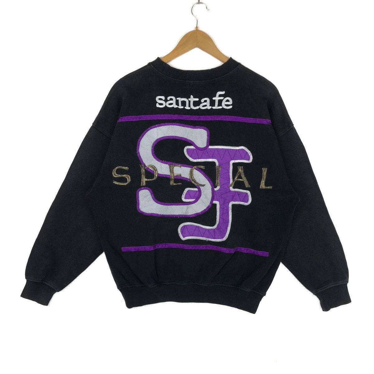 Japanese Brand Vintage Santa Fe Sweatshirt Embroidery Multicolour Logo Size US M / EU 48-50 / 2 - 1 Thumbnail