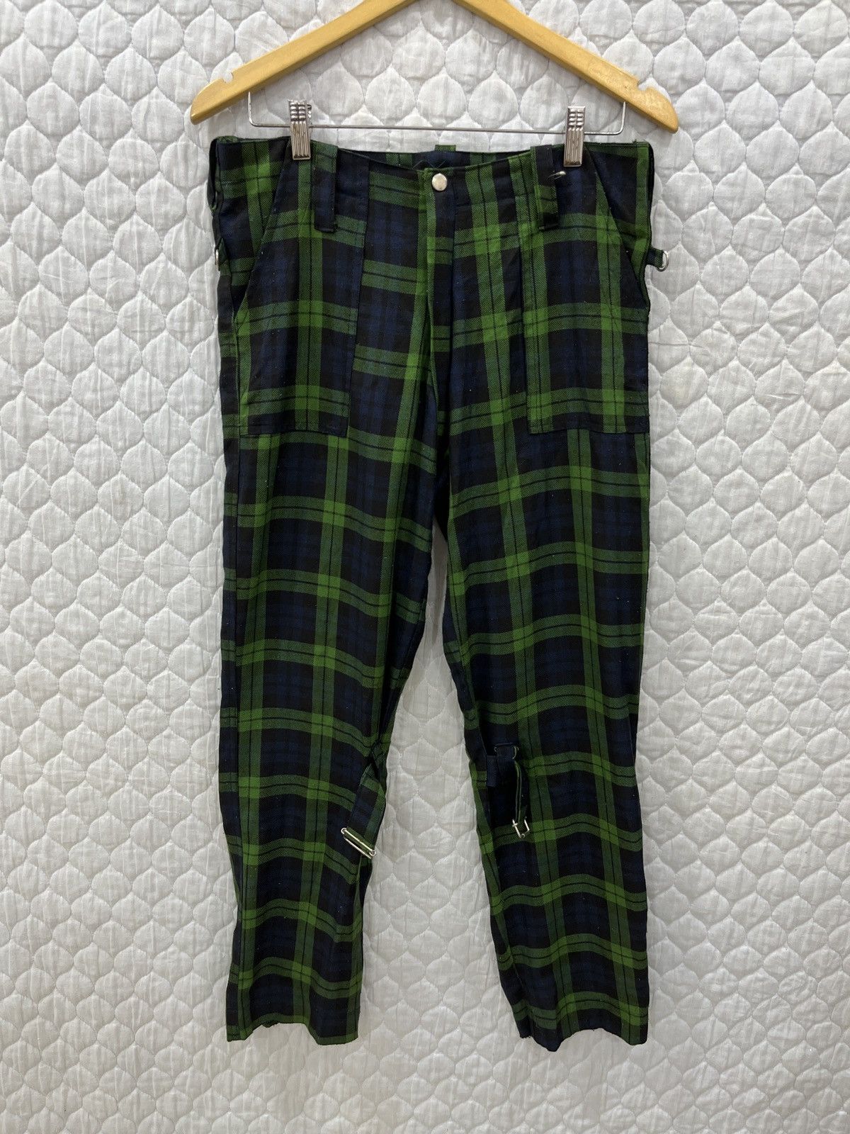 No Future (Mmmm)🔥RARE VINTAGE NO FUTURE BONDAGE PUNKS PANTS Size US 32 / EU 48 - 2 Thumbnail