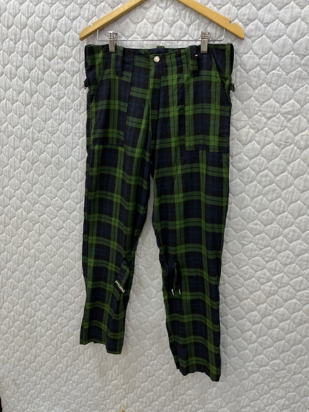 No Future (Mmmm)🔥RARE VINTAGE NO FUTURE BONDAGE PUNKS PANTS Size US 32 / EU 48 - 4 Thumbnail