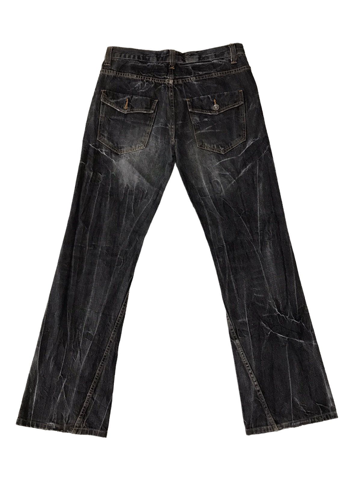 Flare Jeans 💥 Antfui Ripped Distressed Denim