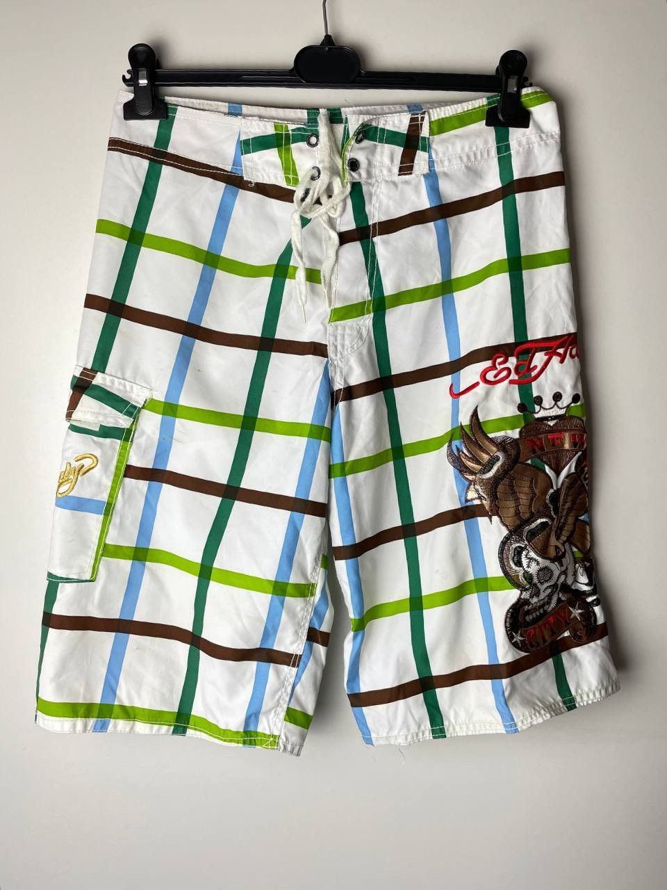 Ed Hardy Ed Hardy vintage shorts size S Size US 30 / EU 46 - 1 Thumbnail