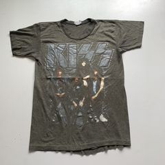 RARE Vintage Early '80s KISS Band T-shirt 