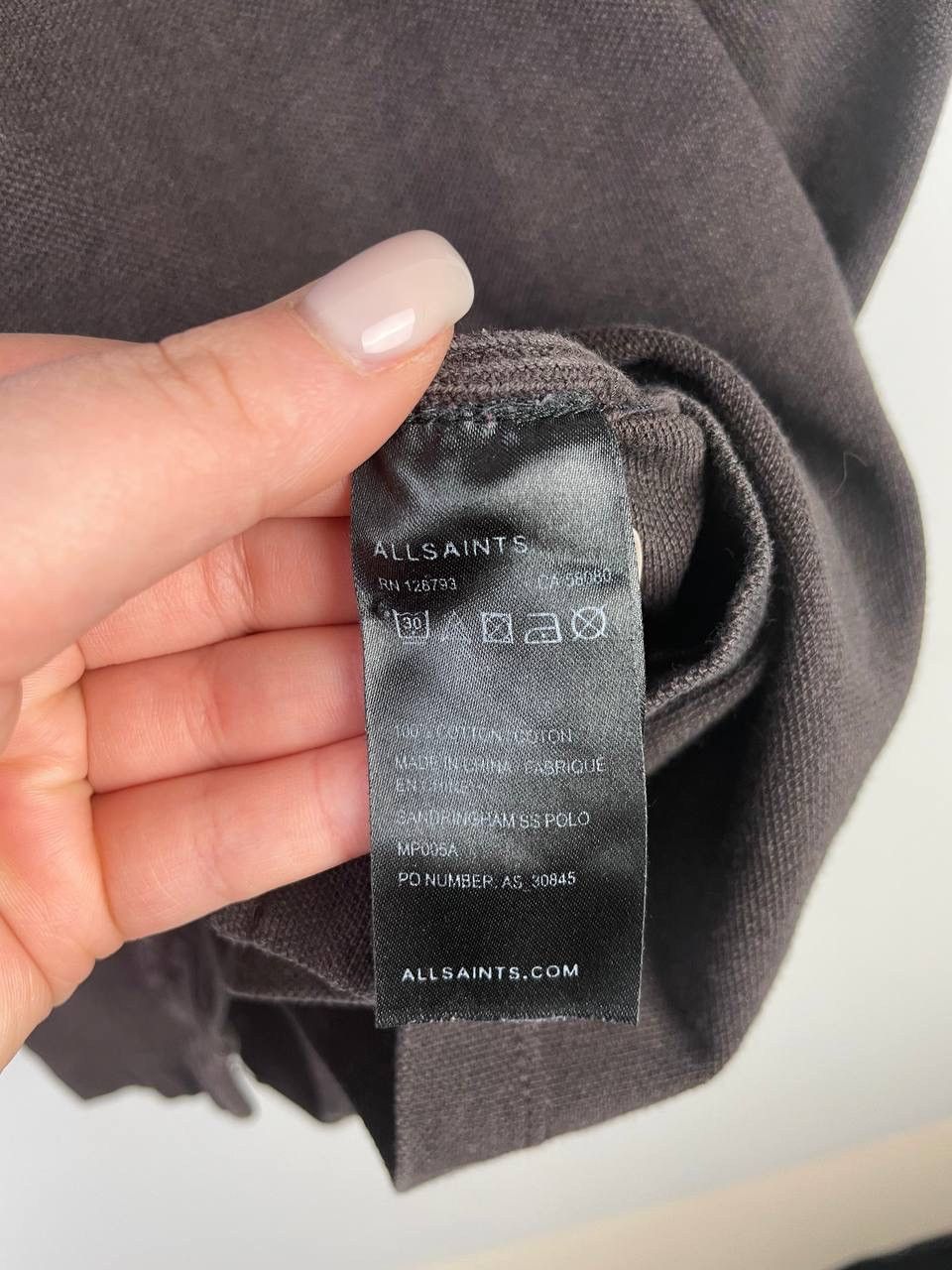 Allsaints Allsaints luxury polo shirt size L Size US L / EU 52-54 / 3 - 3 Thumbnail