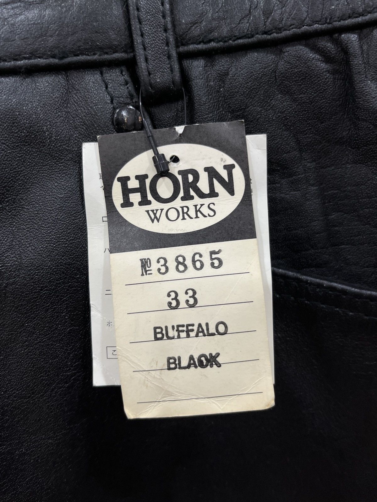 Genuine Leather (Mmmm). HORN WORKS LEATHER PANTS Size US 30 / EU 46 - 7 Thumbnail