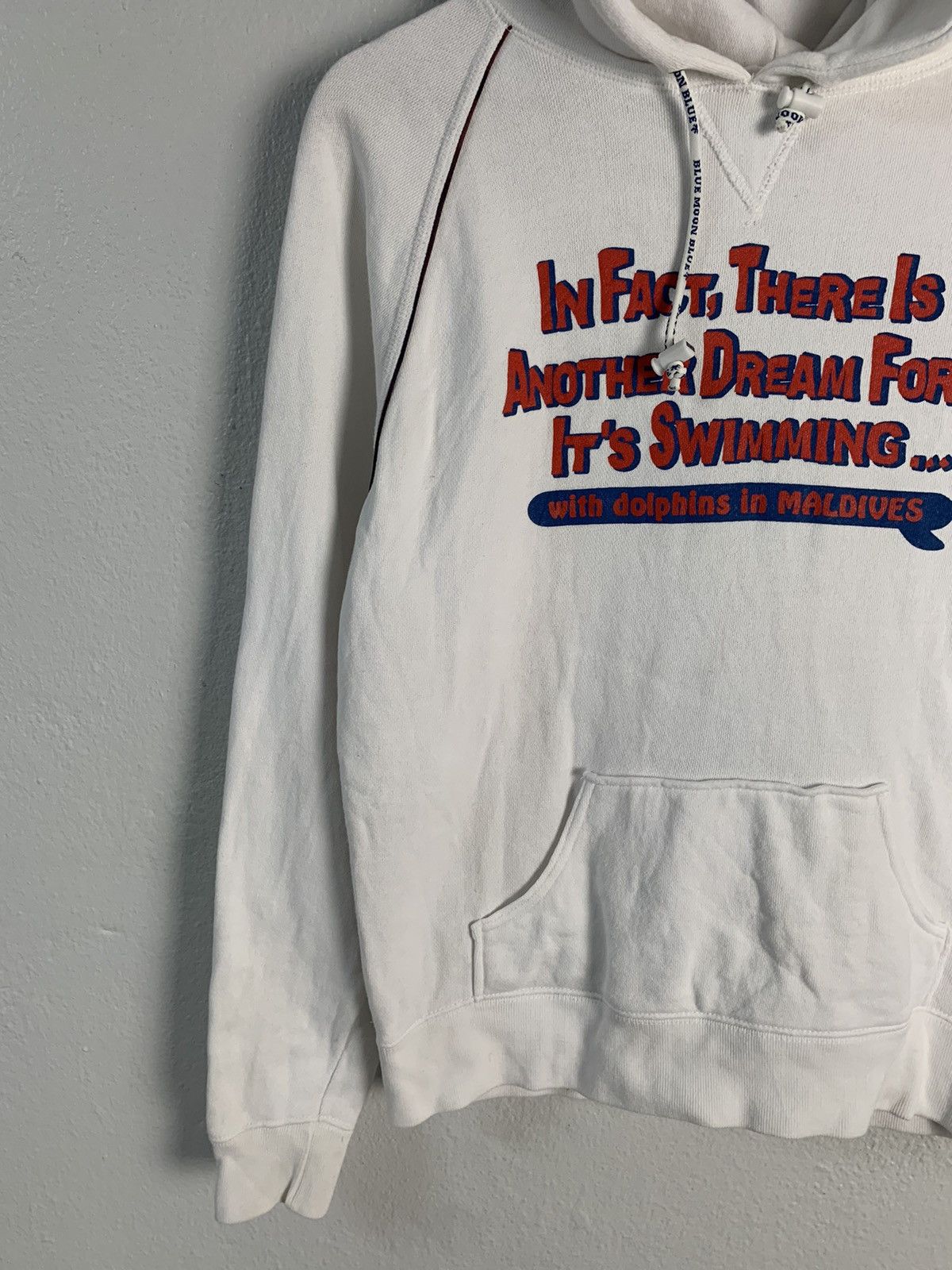 Japanese Brand Blue Moon Blue Surfing Hoodie Size US S / EU 44-46 / 1 - 10 Thumbnail