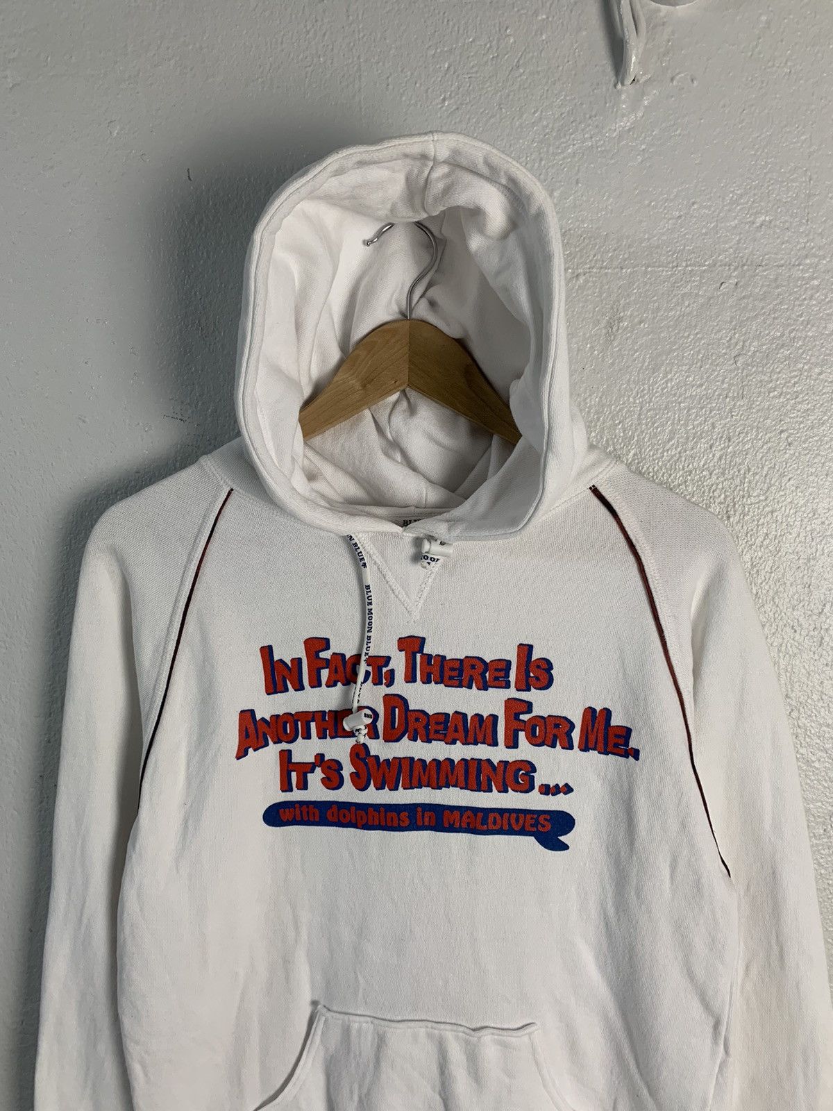 Japanese Brand Blue Moon Blue Surfing Hoodie Size US S / EU 44-46 / 1 - 11 Thumbnail