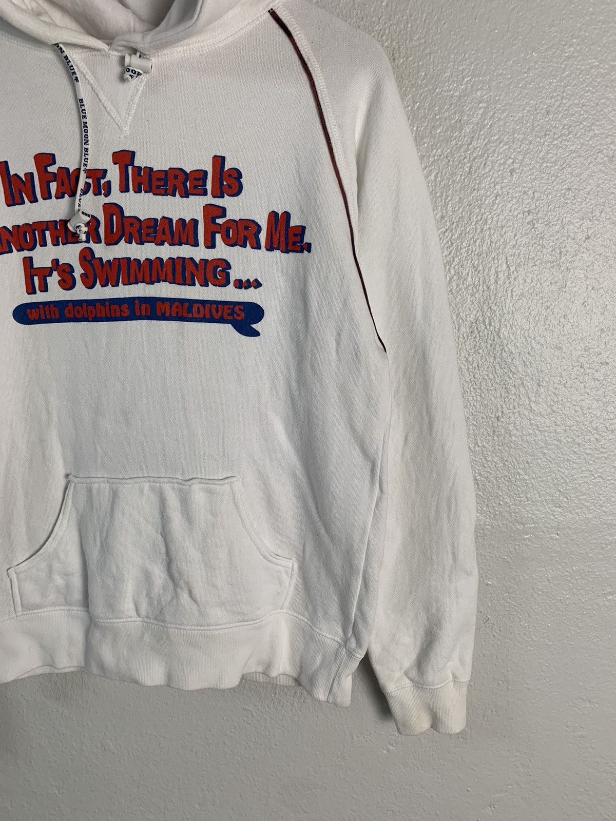Japanese Brand Blue Moon Blue Surfing Hoodie Size US S / EU 44-46 / 1 - 9 Thumbnail