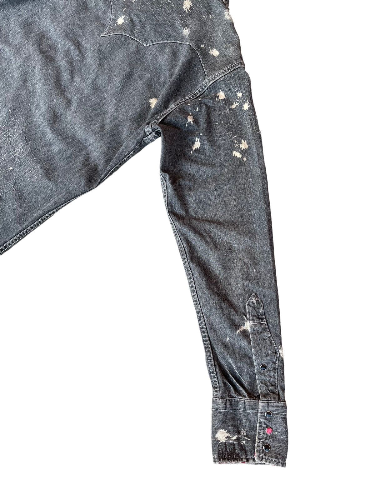 Edwin Vintage Edwin Chambray Distressed Button Inspired Kapital Size US S / EU 44-46 / 1 - 18 Thumbnail