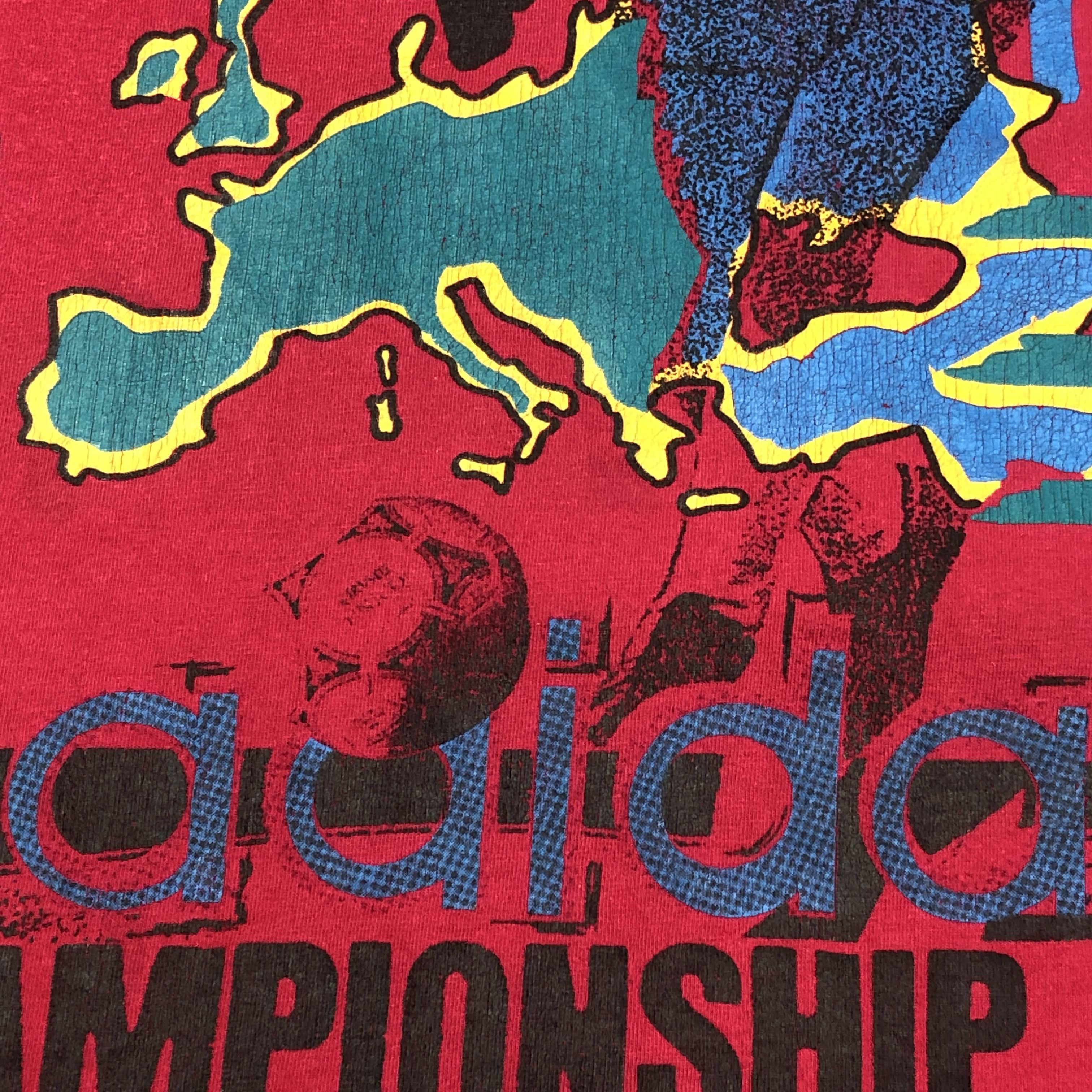 Adidas Vintage European Champion official ball Tee T-shirt