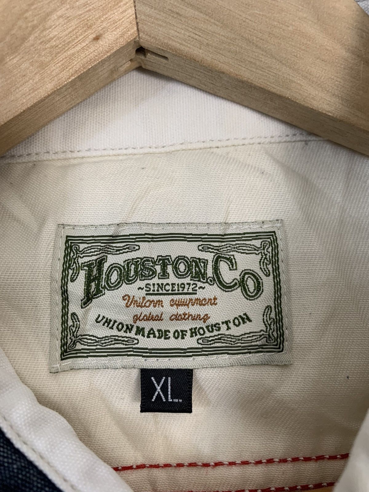 Japanese Brand Houston & Co Stripe Shirt Size US M / EU 48-50 / 2 - 6 Thumbnail