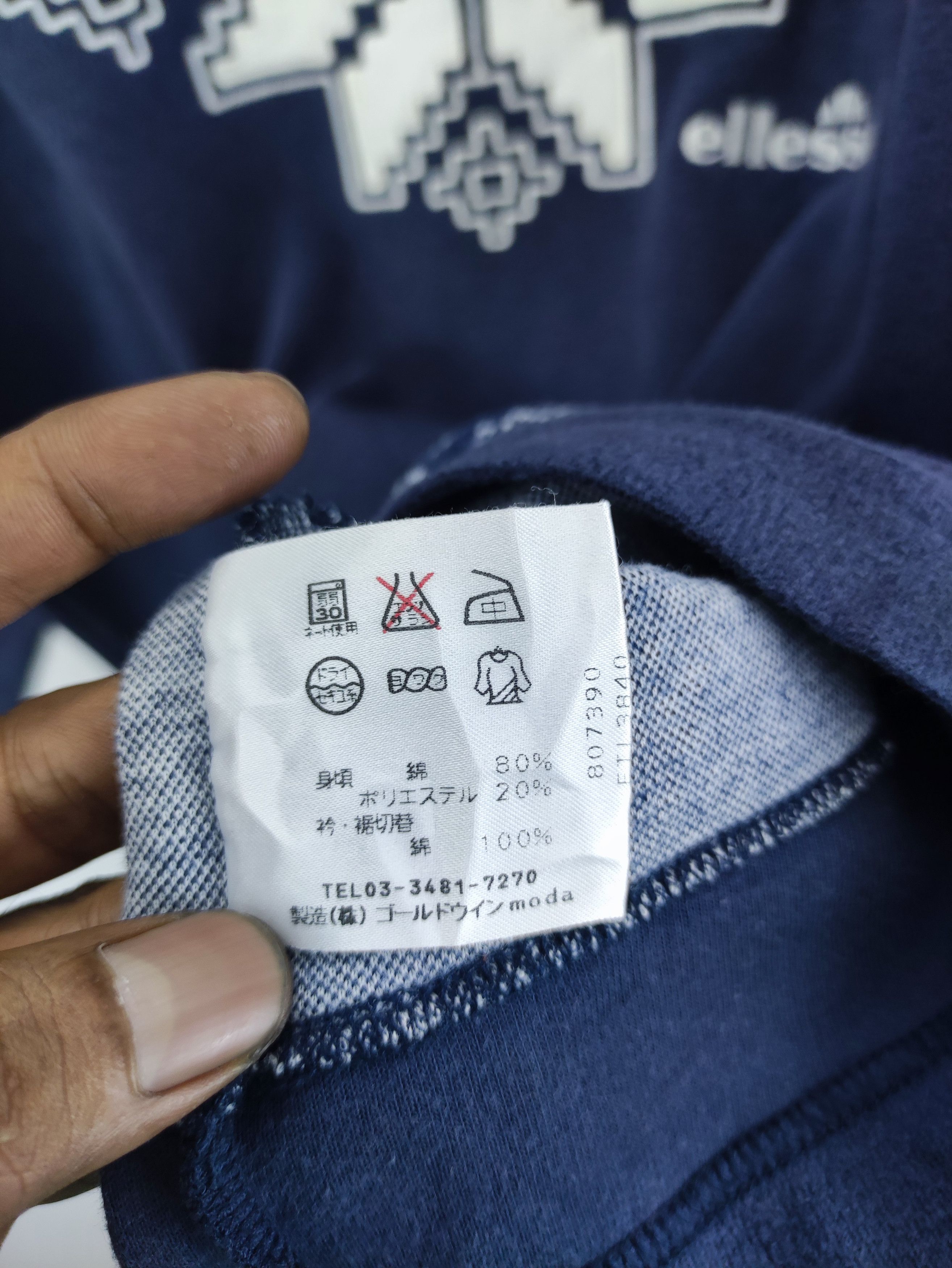 Ellesse Vintage Ellesse Sweater Embroidered Logo Long Sleeve Size US M / EU 48-50 / 2 - 5 Thumbnail