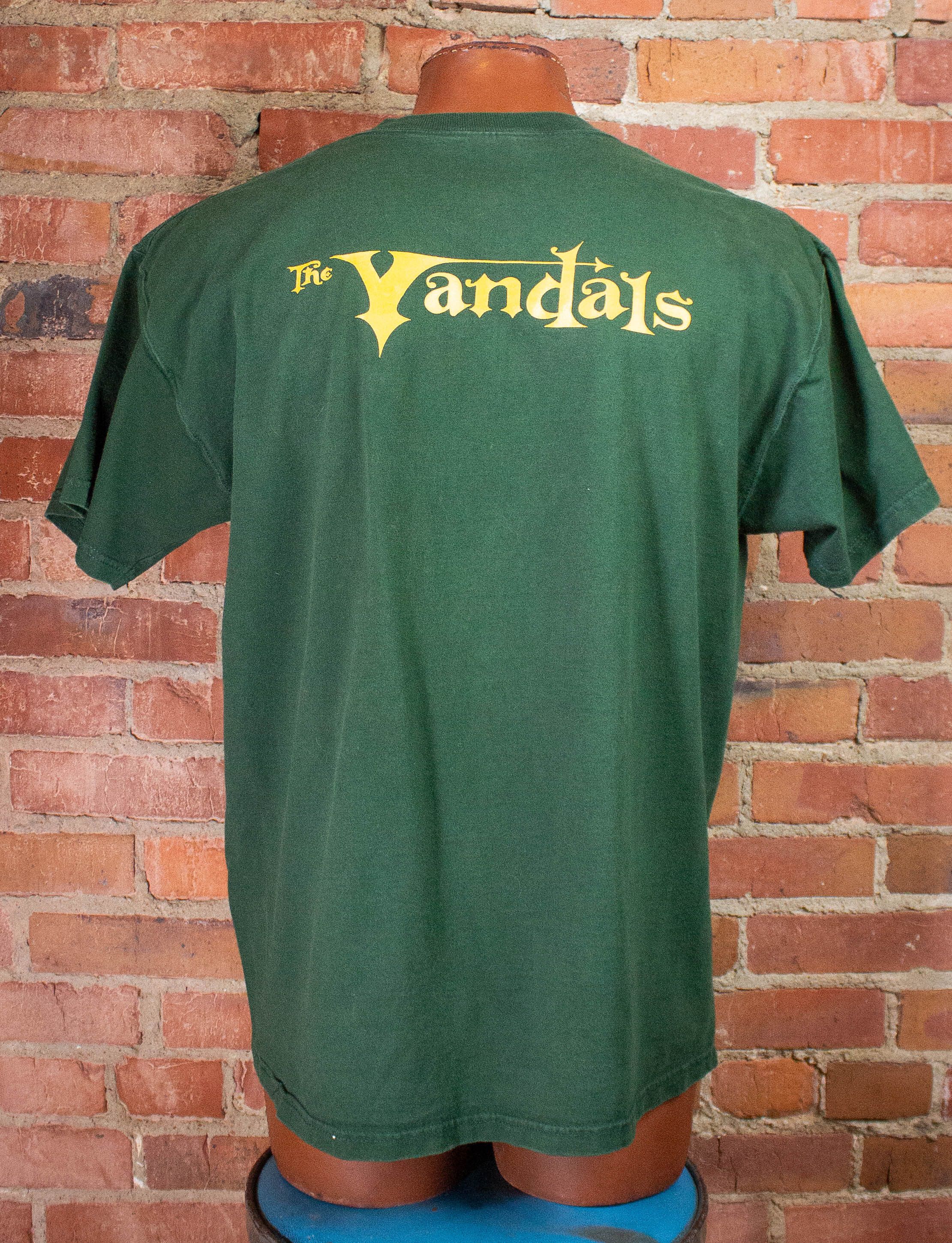 Vintage Vintage The Vandals Vertical Bull T-Shirt 2000s Green XXL Size US XXL / EU 58 / 5 - 2 Preview