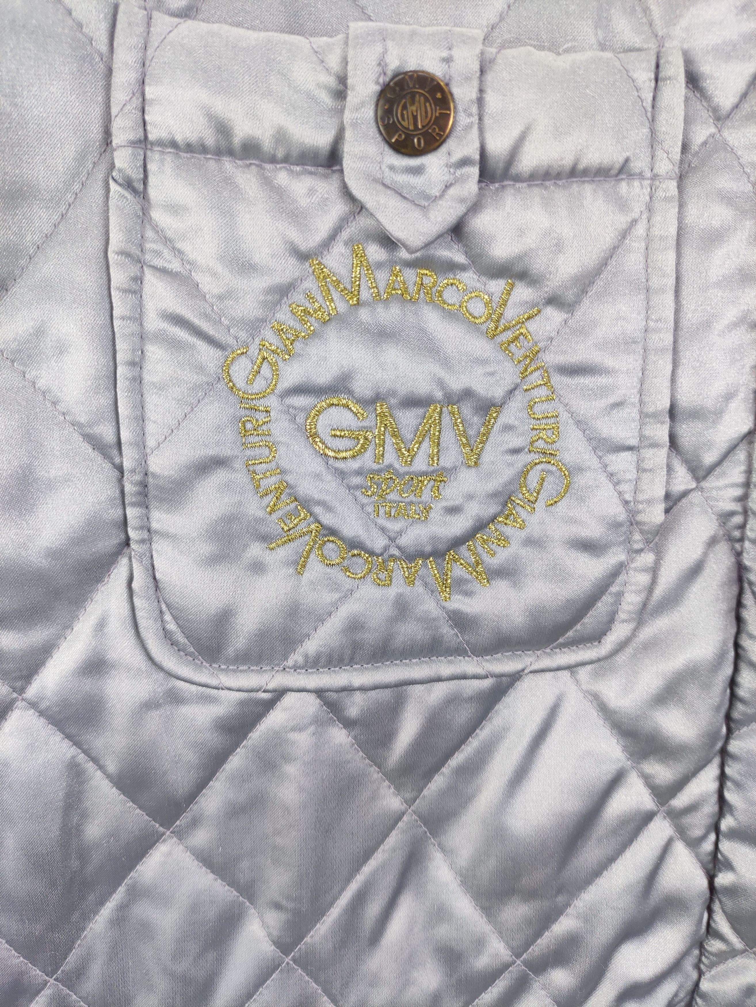 GianMarco Venturi Vintage Gian Marco Venturi Sport Quilted Zipper Jacket Size US M / EU 48-50 / 2 - 2 Thumbnail