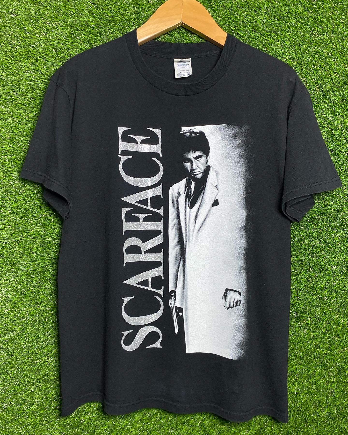 Vintage 🚨Vintage Scarface Clothing 00s Movie Promo T-Shirt Size US M / EU 48-50 / 2 - 1 Thumbnail