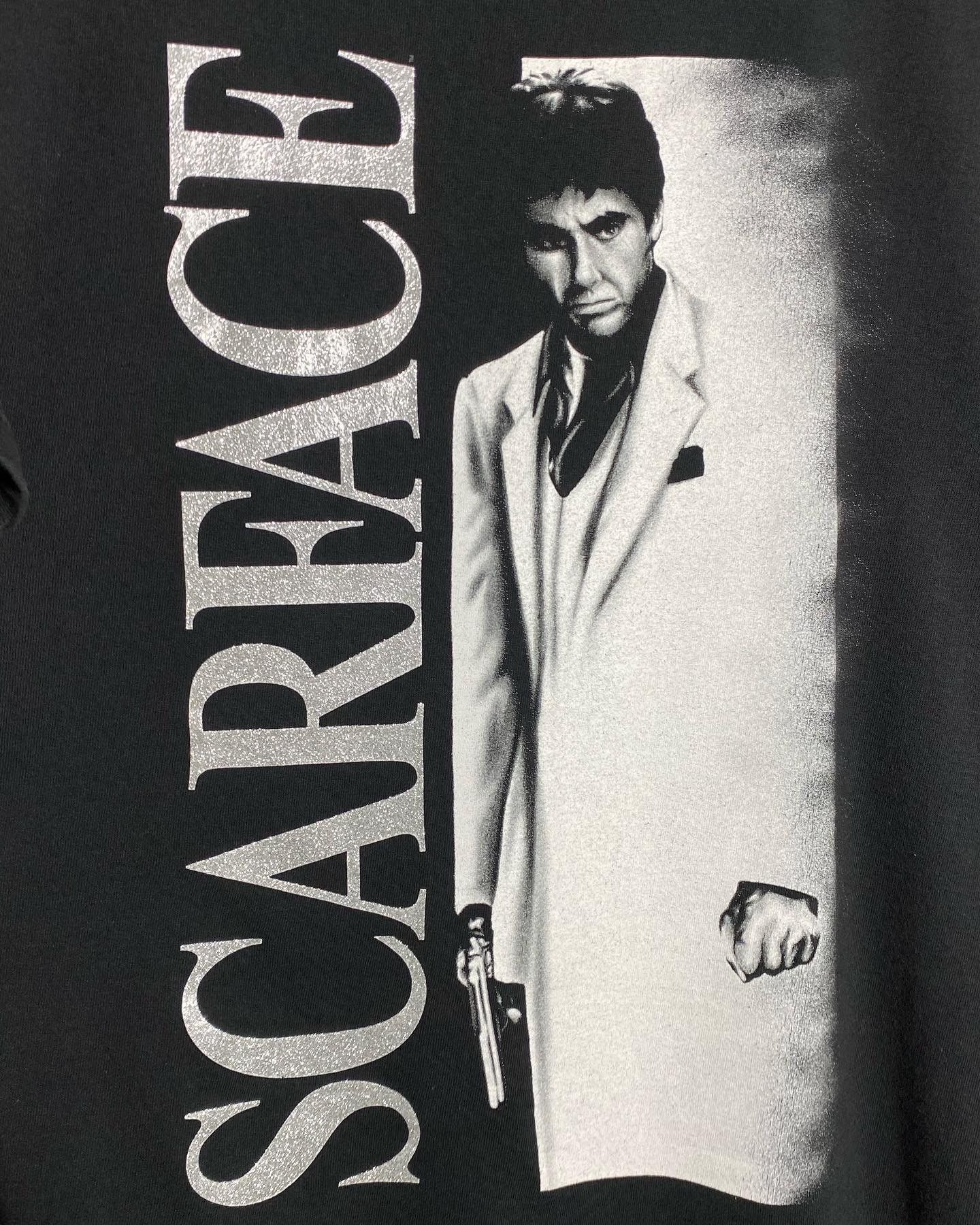 Vintage 🚨Vintage Scarface Clothing 00s Movie Promo T-Shirt Size US M / EU 48-50 / 2 - 2 Thumbnail