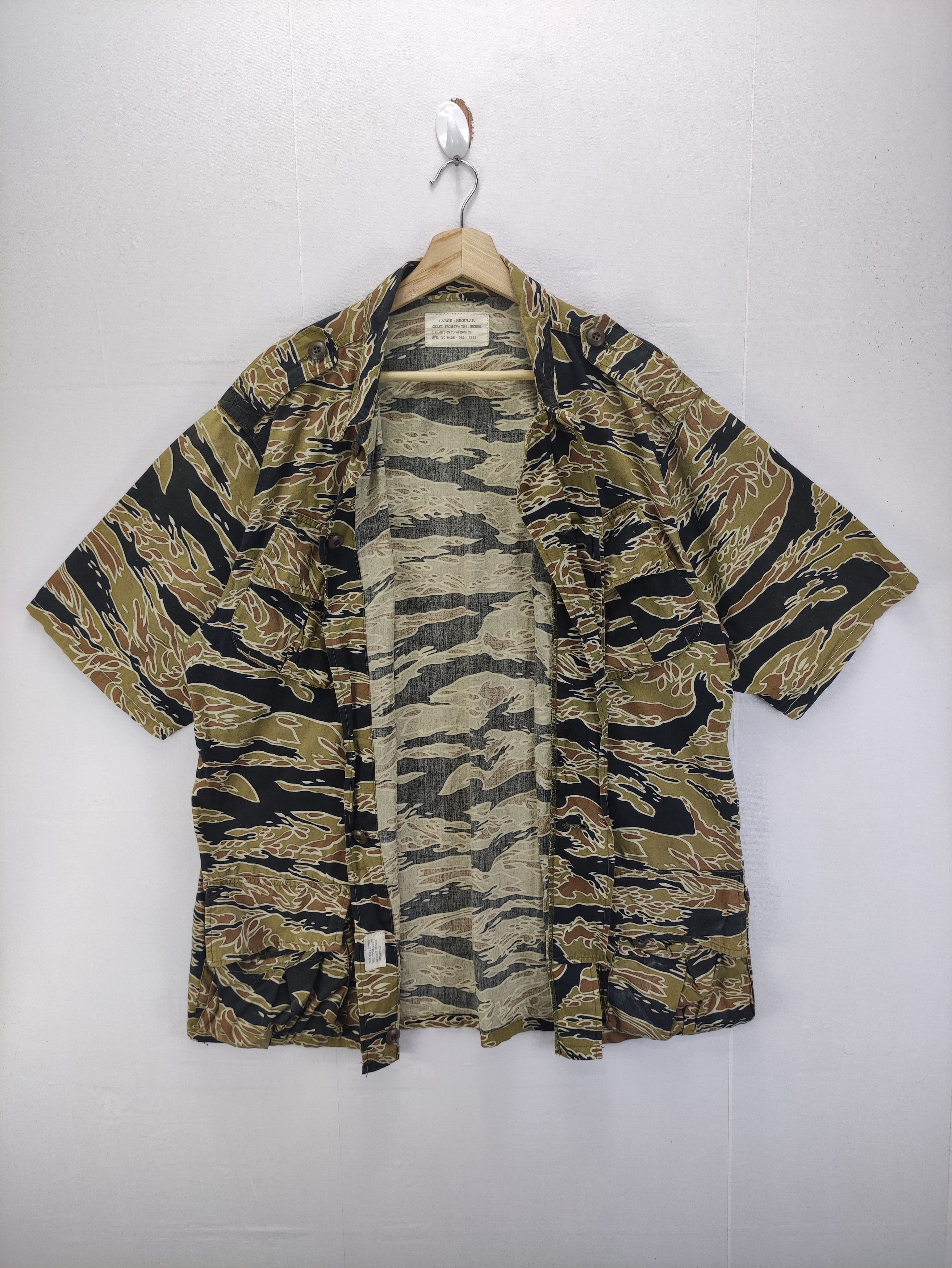 Japanese Brand Vintage Tiger Strike Gold Slant Pocket Jacket CAB Clothing Size US L / EU 52-54 / 3 - 4 Thumbnail