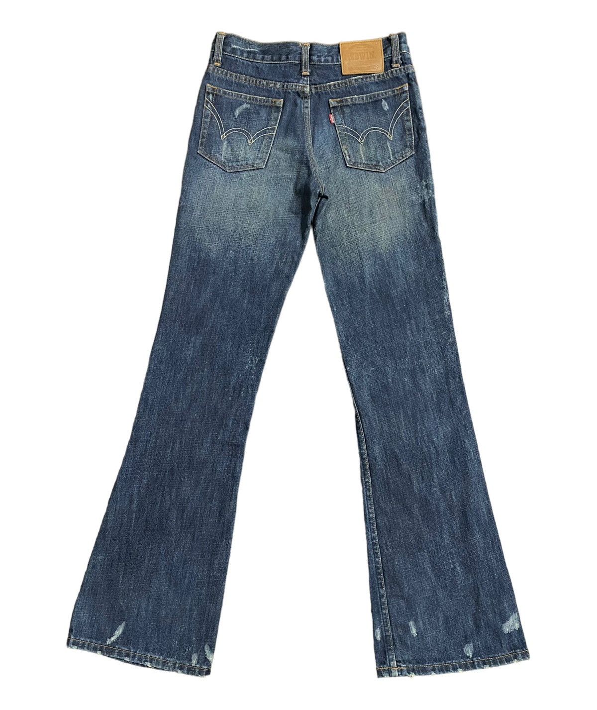 Edwin Vintage Edwin Flared Jeans Size 28" / US 6 / IT 42 - 4 Thumbnail