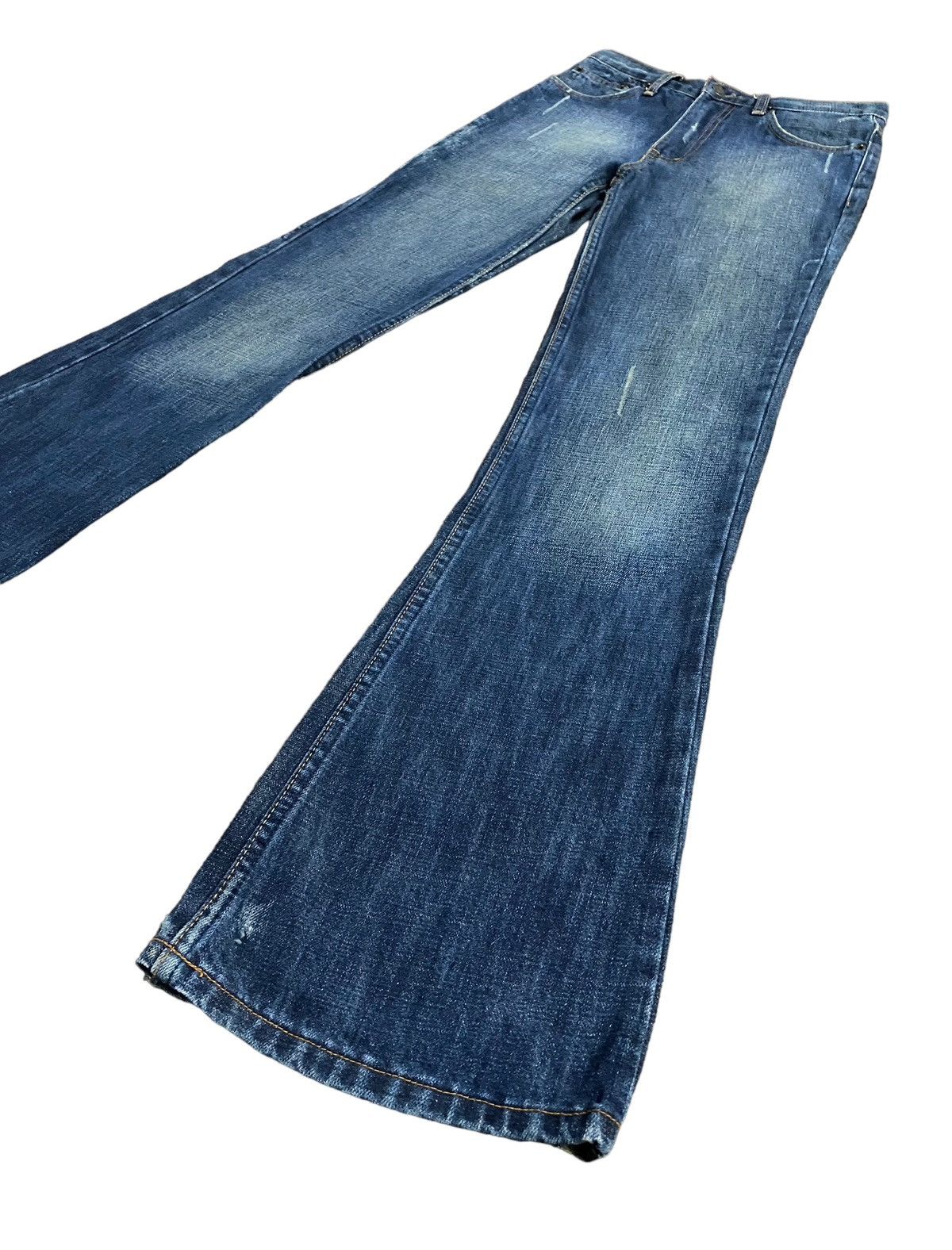 Edwin Vintage Edwin Flared Jeans Size 28" / US 6 / IT 42 - 2 Thumbnail