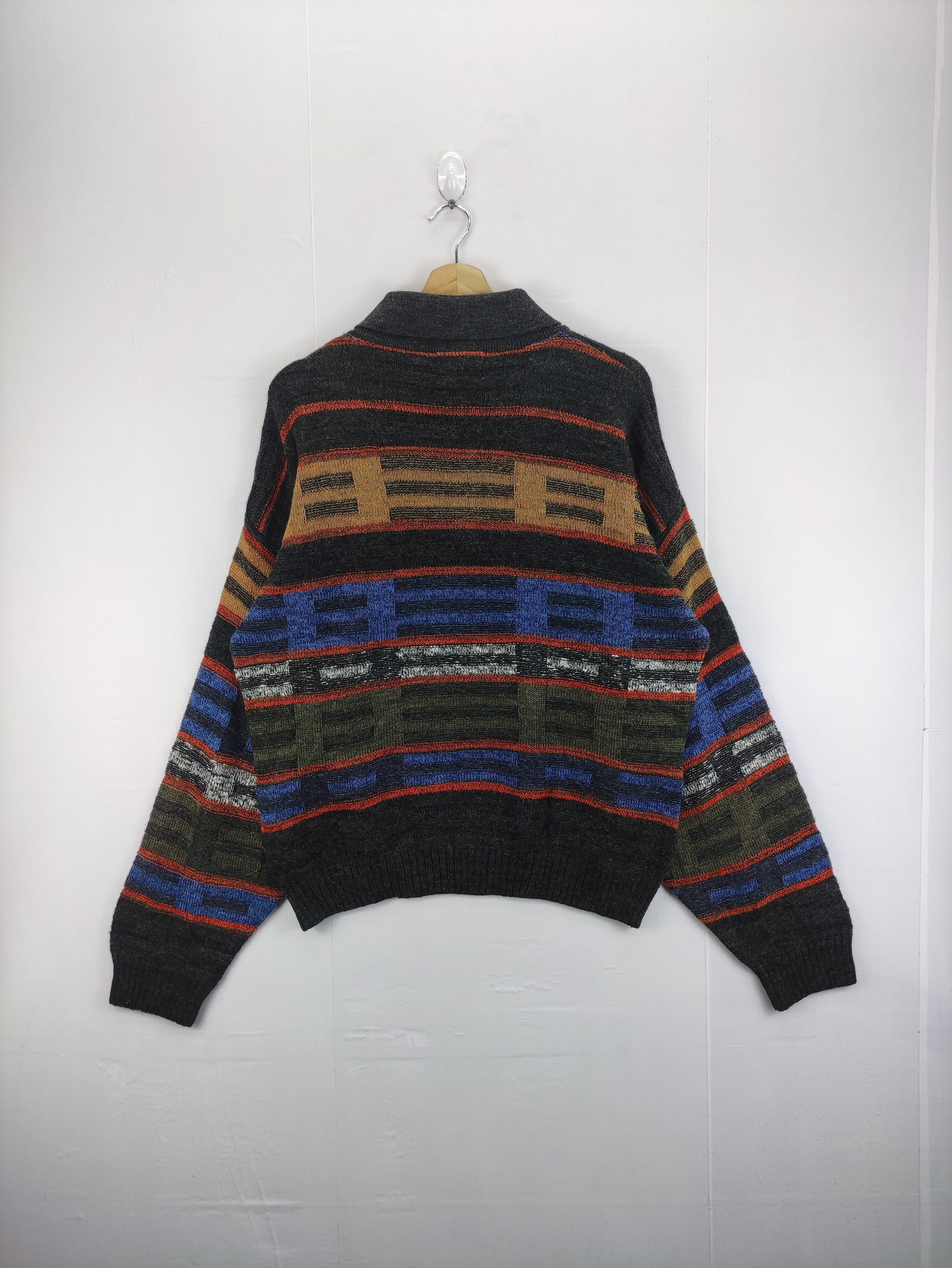 Aran Isles Knitwear Vintage Knit Polo Shirts Sweater By Cooper Size US M / EU 48-50 / 2 - 5 Thumbnail