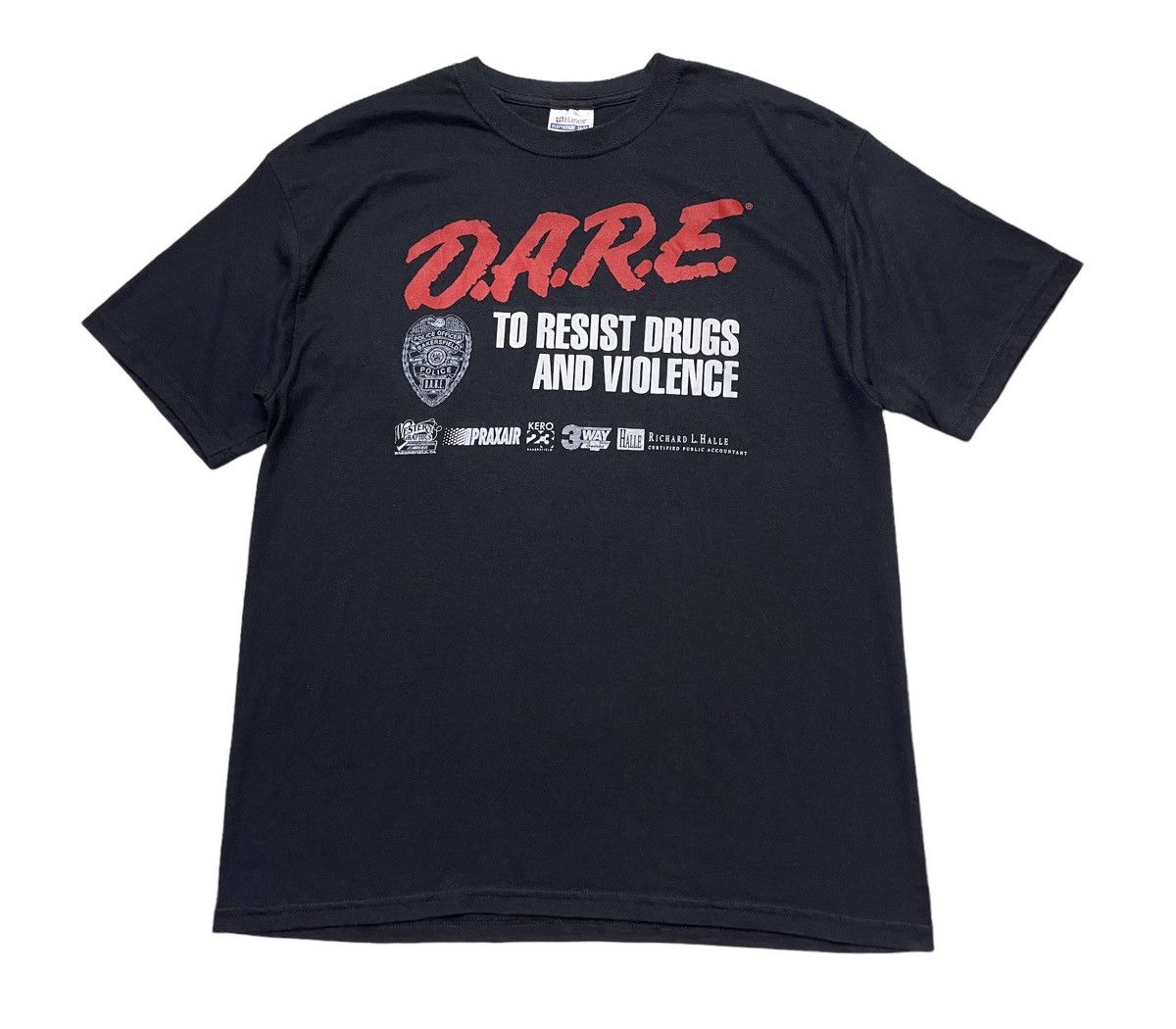 Vintage Vintage D.A.R.E Resist Drugs And Violence Shirt Size US L / EU 52-54 / 3 - 5 Thumbnail