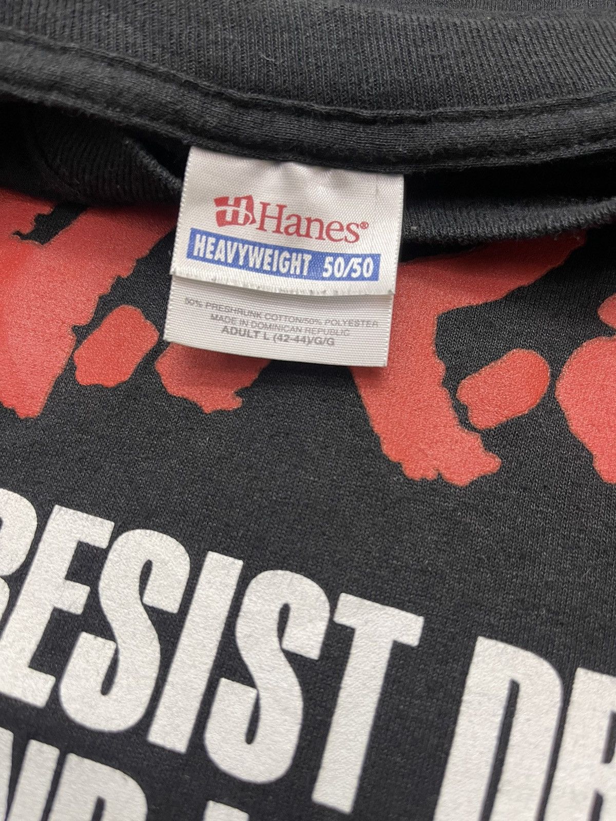 Vintage Vintage D.A.R.E Resist Drugs And Violence Shirt Size US L / EU 52-54 / 3 - 7 Thumbnail