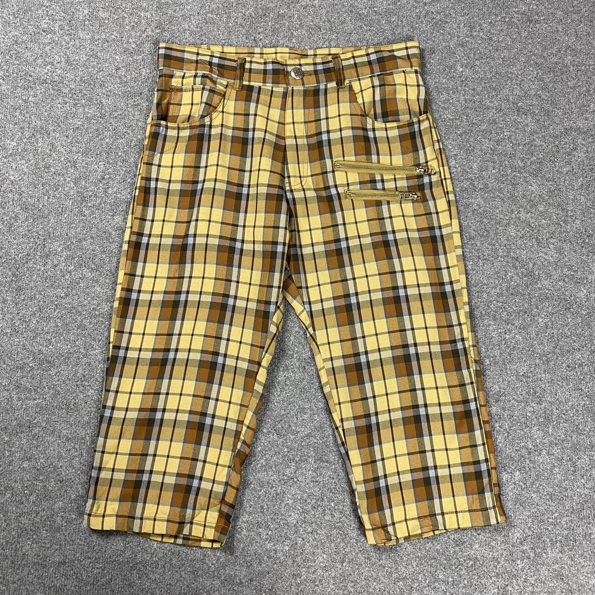 JAPANESE BRAND🔥Checkered Punk Style 3Quarter Pants