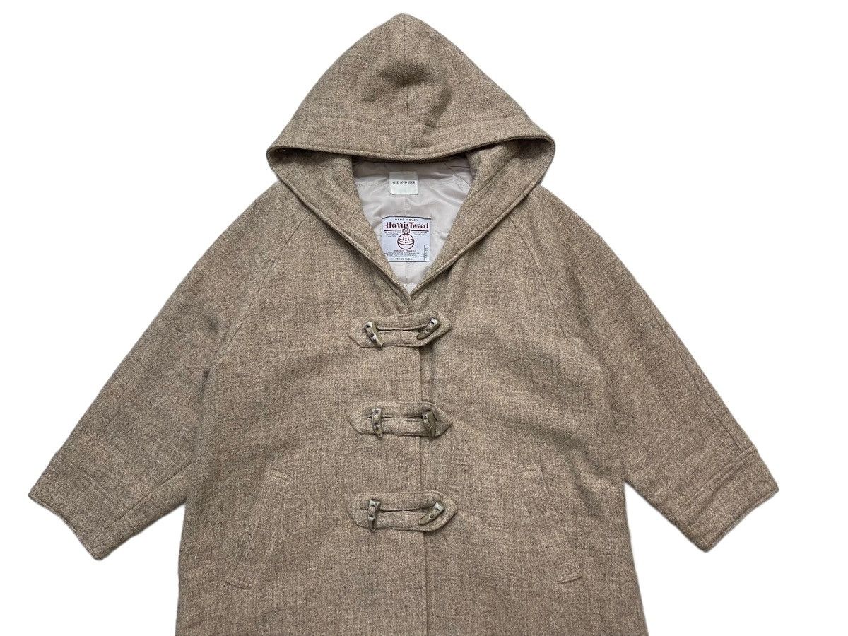 Harris Tweed RARE!!! Oversize Harris Tweed Duffle Coat Jacket Size US M / EU 48-50 / 2 - 5 Thumbnail