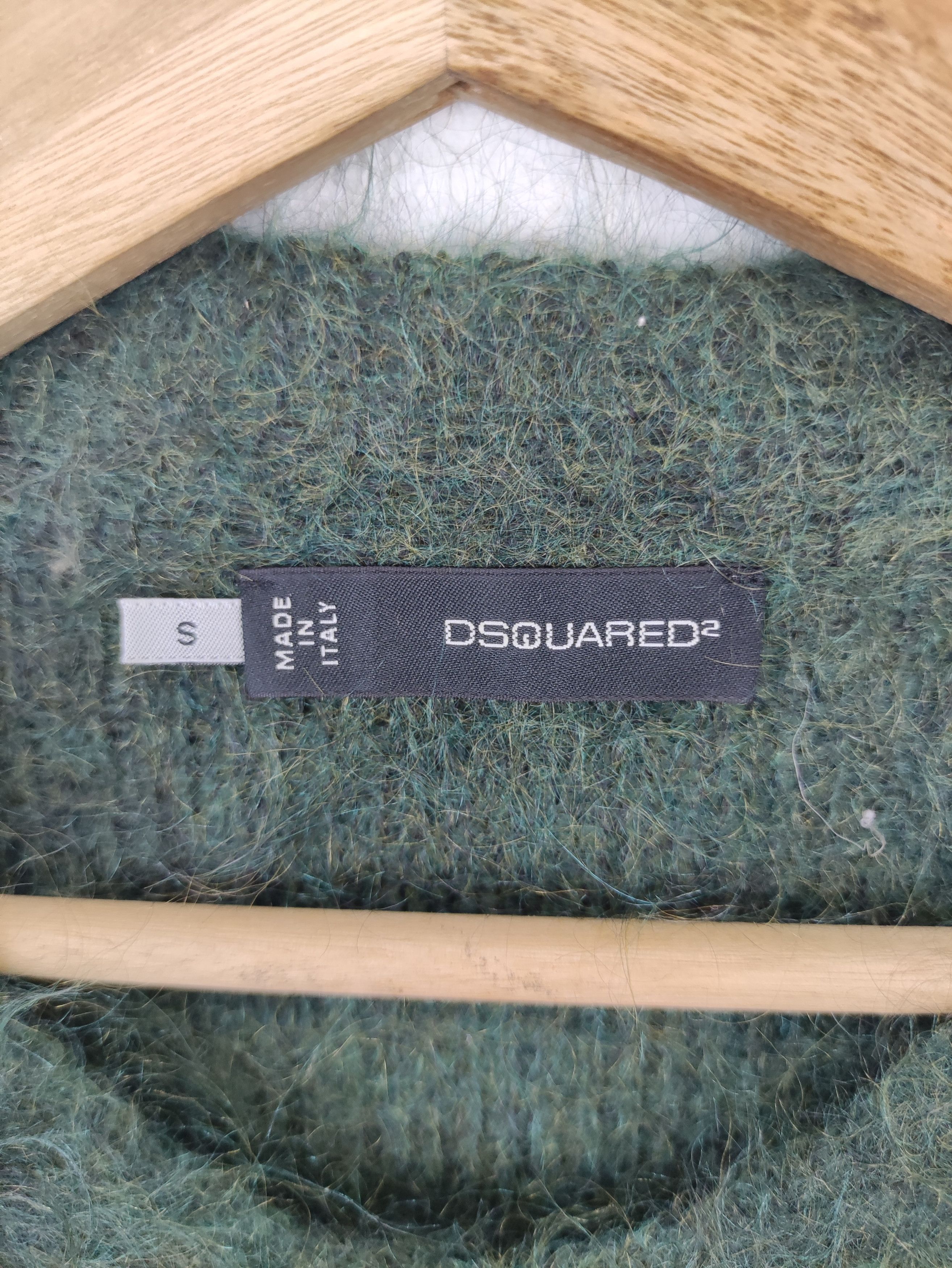 Dsquared2 Vintage Dsquared2 Fuzzy Mohair Sweater Size S / US 4 / IT 40 - 2 Thumbnail