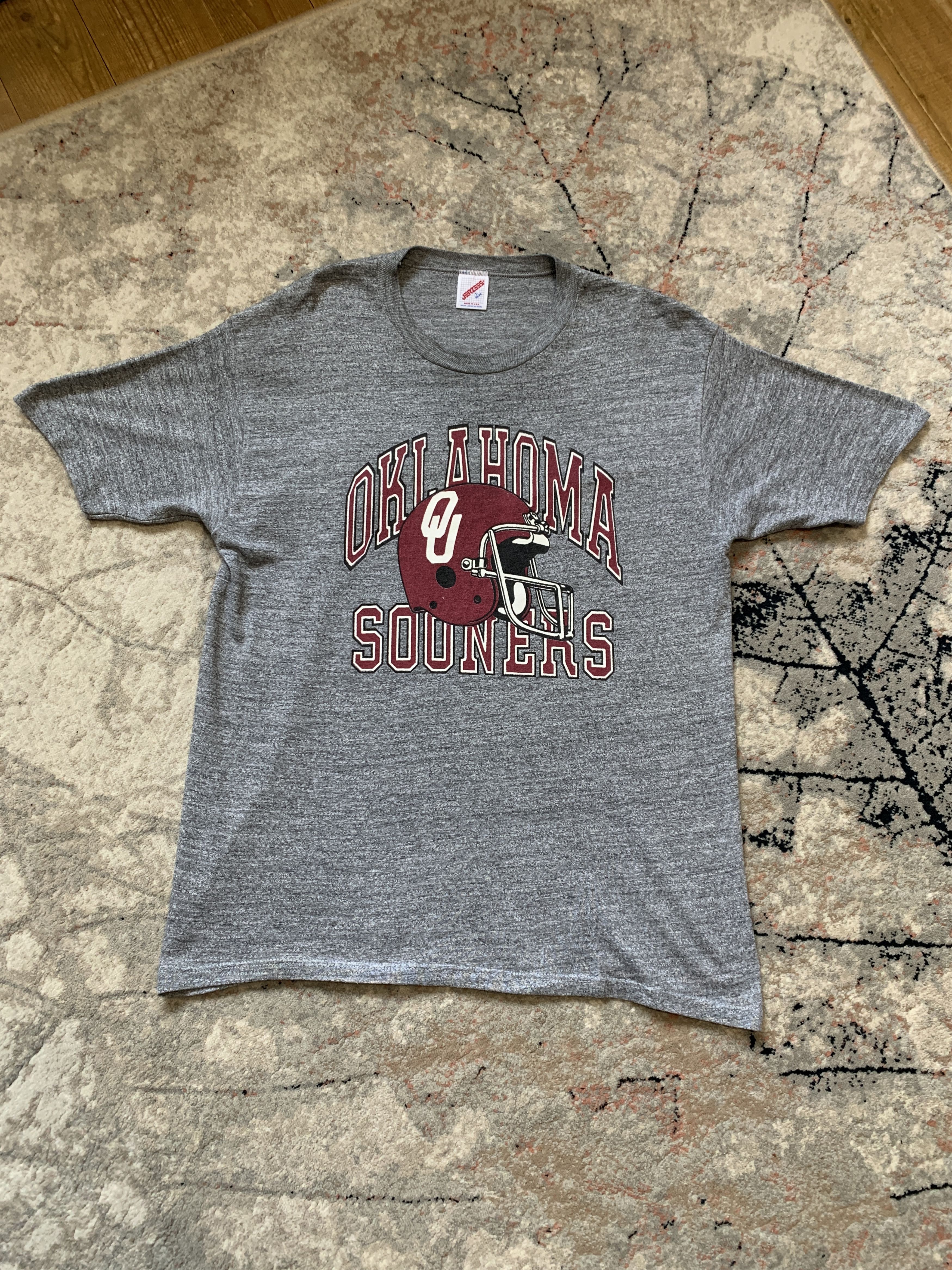 NCAA × Vintage Vintage Oklahoma Sooners T-Shirt Made In USA Size US L / EU 52-54 / 3 - 2 Thumbnail