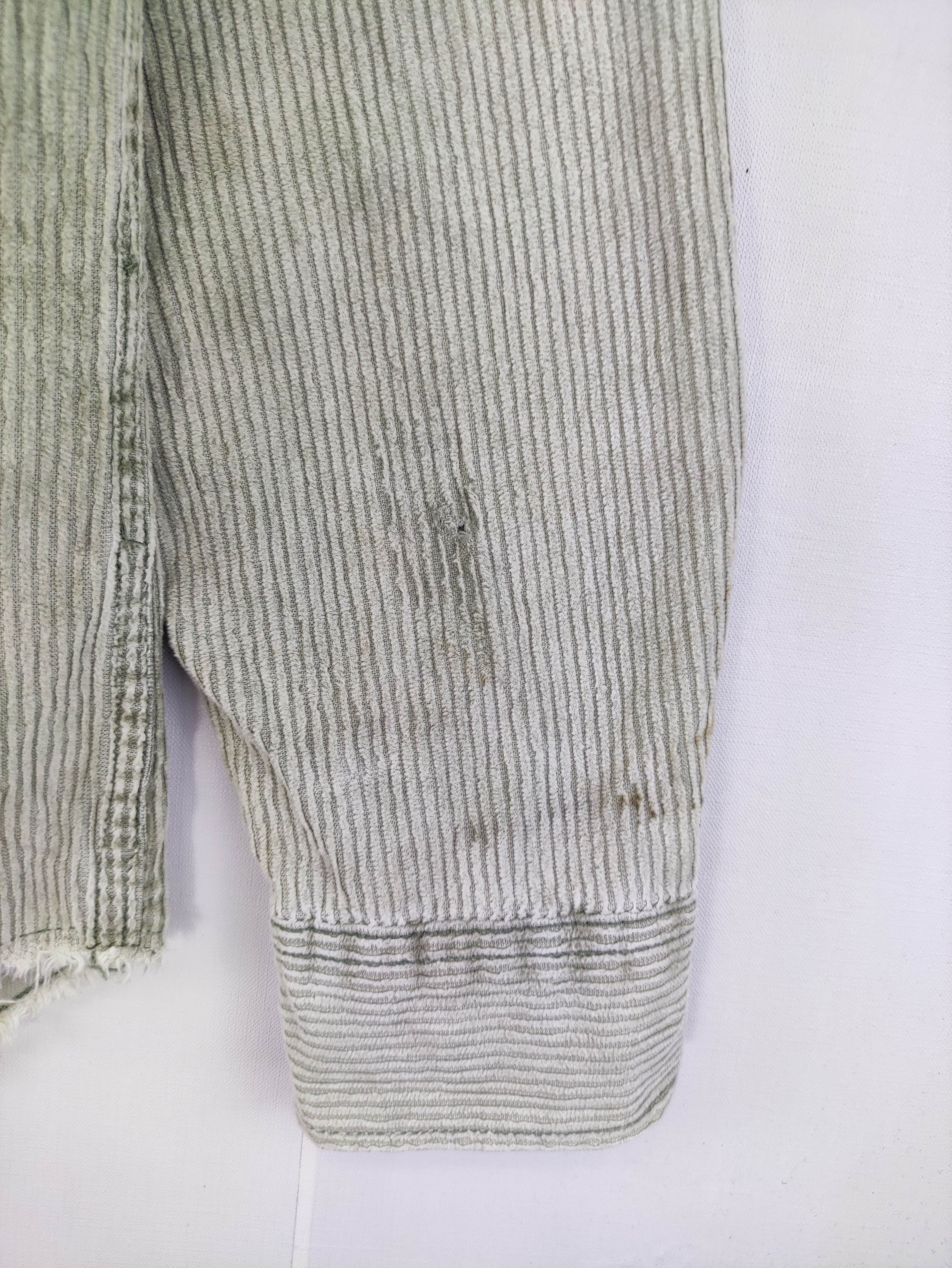 Zara Zara Corduroy Faded Light Jacket Button Up Size US M / EU 48-50 / 2 - 2 Thumbnail