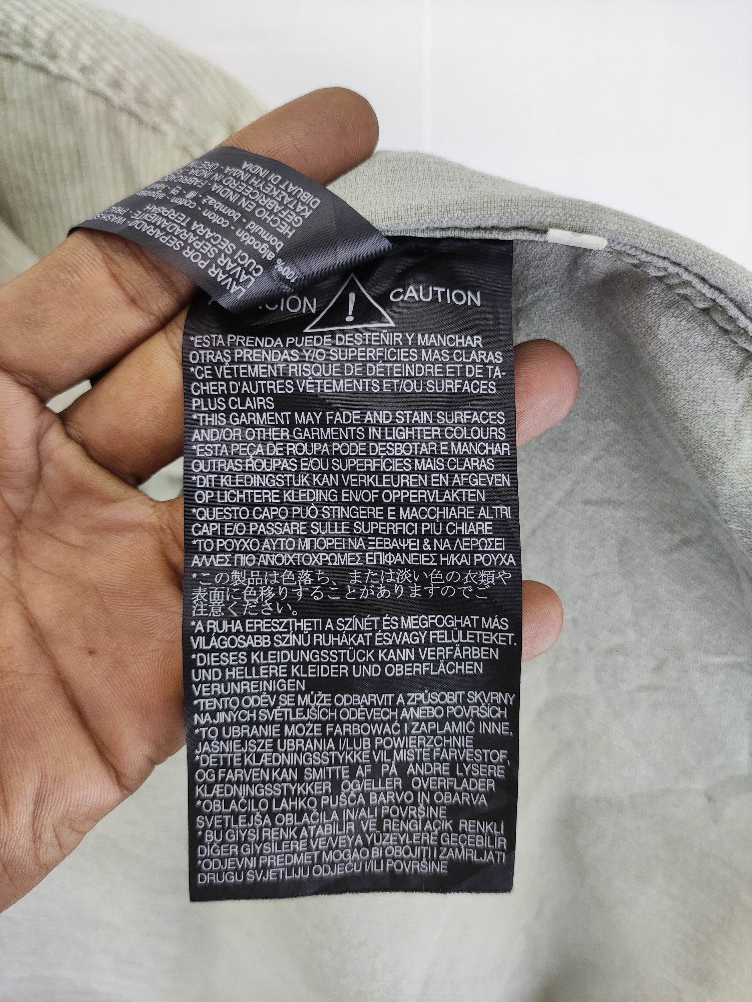Zara Zara Corduroy Faded Light Jacket Button Up Size US M / EU 48-50 / 2 - 7 Thumbnail
