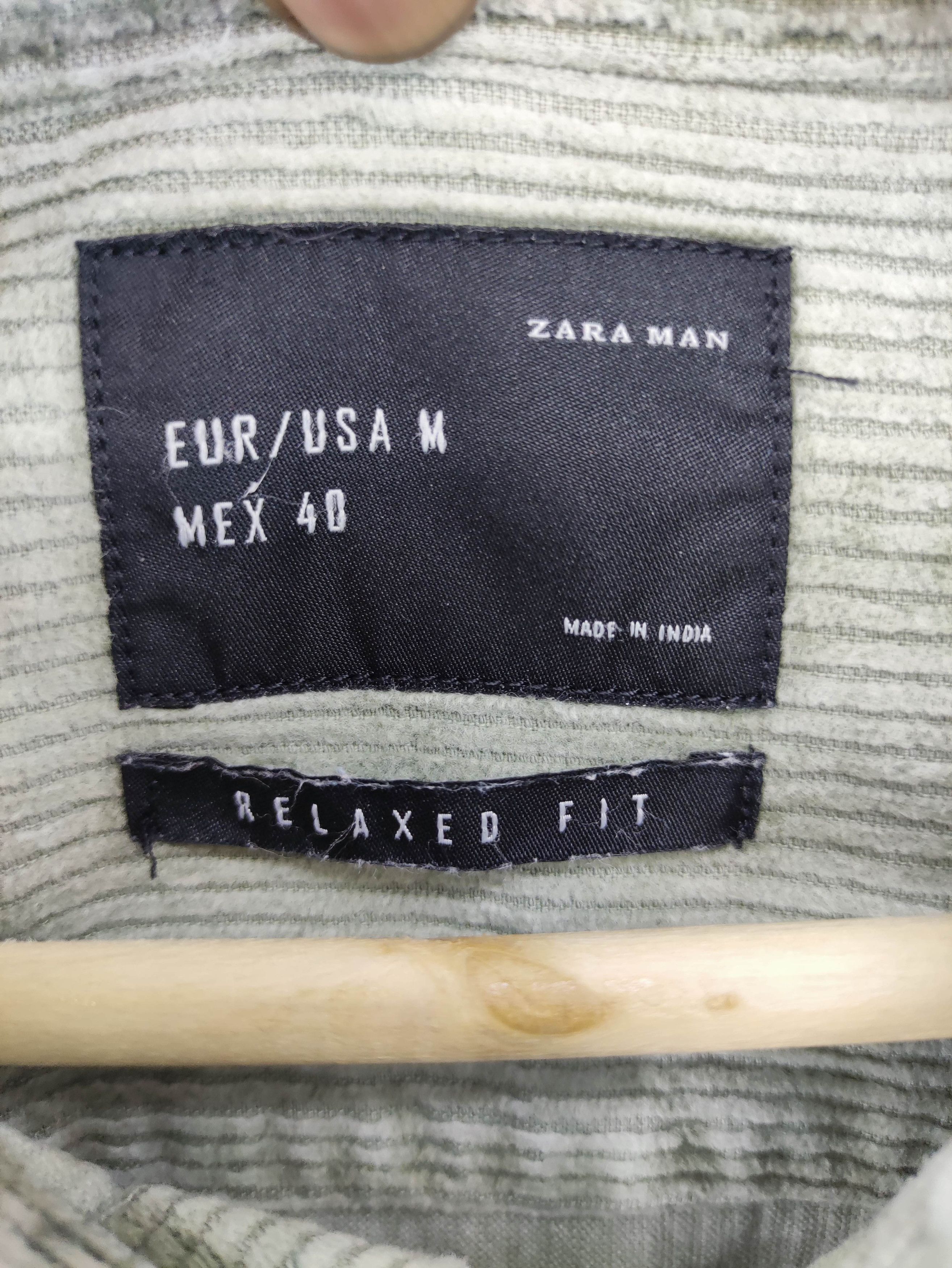 Zara Zara Corduroy Faded Light Jacket Button Up Size US M / EU 48-50 / 2 - 4 Thumbnail