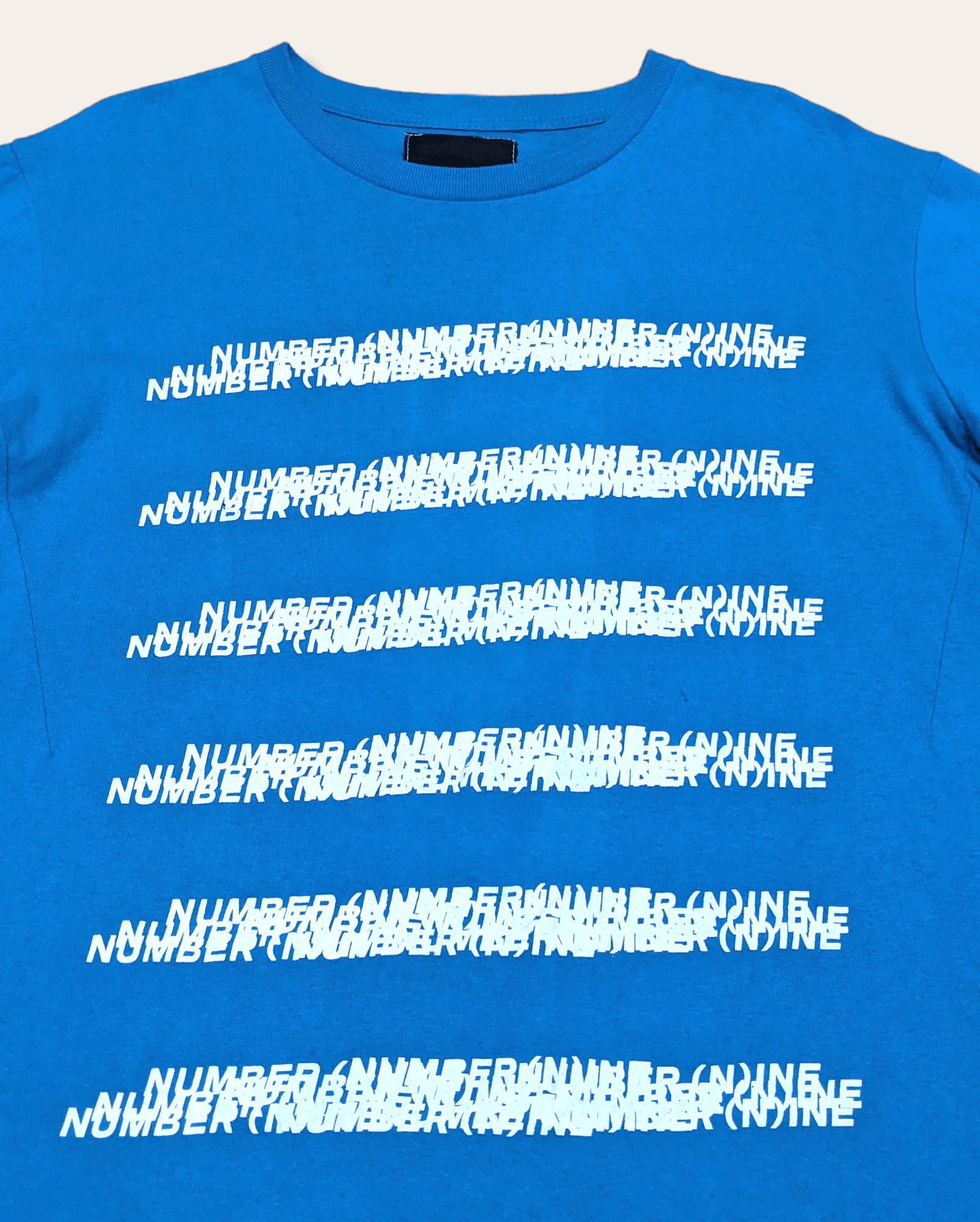 Number (N)ine × Takahiromiyashita The Soloist. × Vintage Vintage NumberNine Spellout T shirt Size US L / EU 52-54 / 3 - 1 Thumbnail