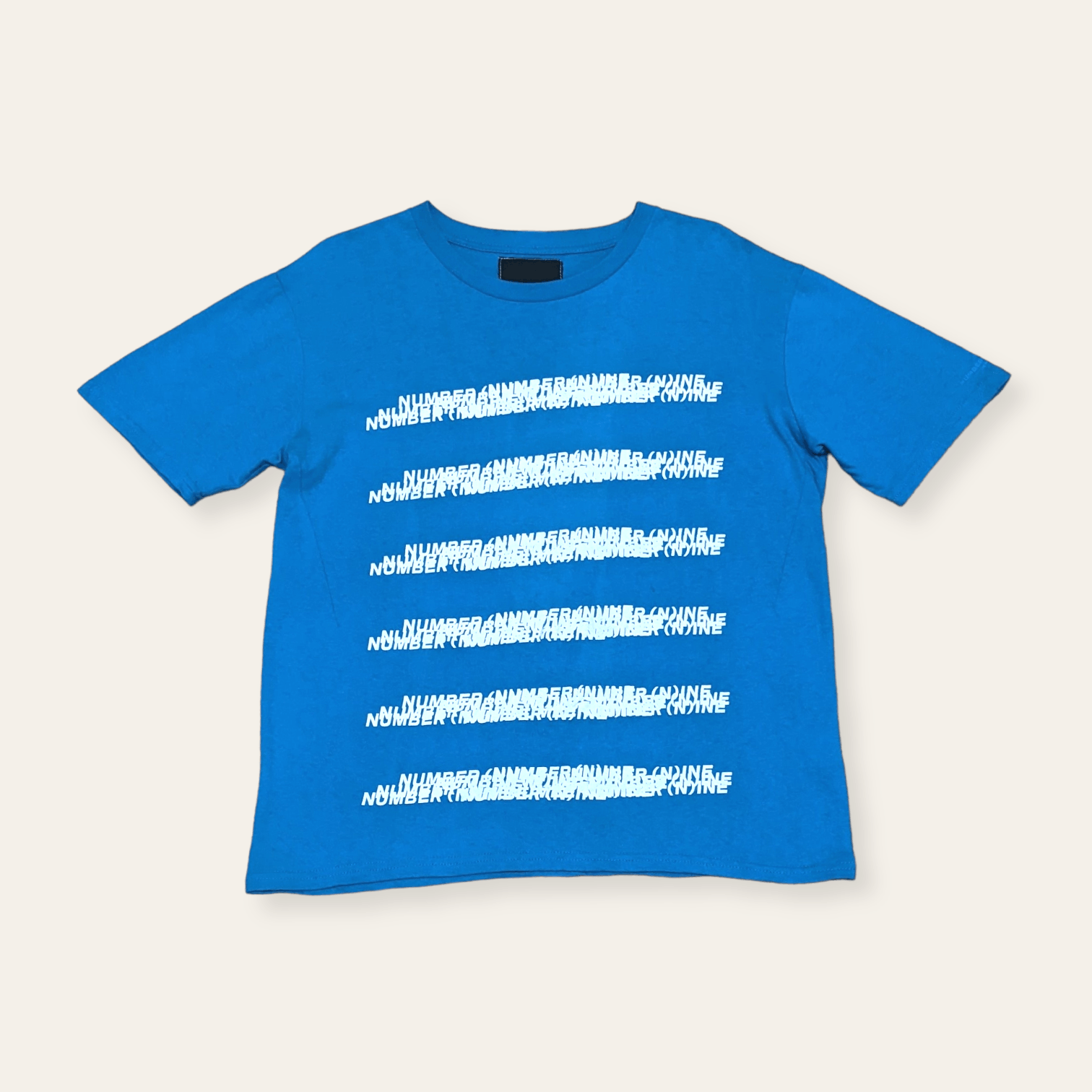 Number (N)ine × Takahiromiyashita The Soloist. × Vintage Vintage NumberNine Spellout T shirt Size US L / EU 52-54 / 3 - 2 Thumbnail