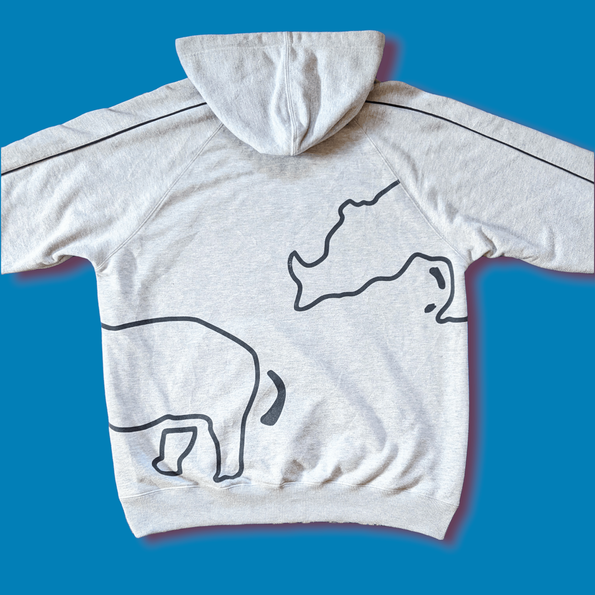 Ecko Unltd. × Marc Ecko × Vintage Vintage Ecko Unltd Rhino Graffiti Logo Pullover Hoodie Size US L / EU 52-54 / 3 - 4 Thumbnail