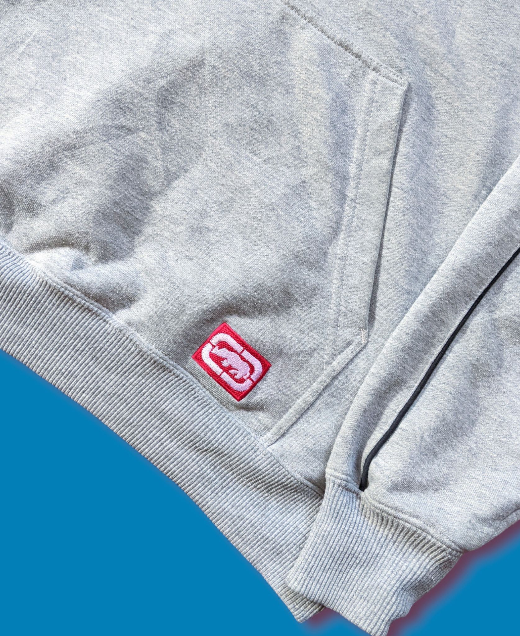 Ecko Unltd. × Marc Ecko × Vintage Vintage Ecko Unltd Rhino Graffiti Logo Pullover Hoodie Size US L / EU 52-54 / 3 - 5 Thumbnail