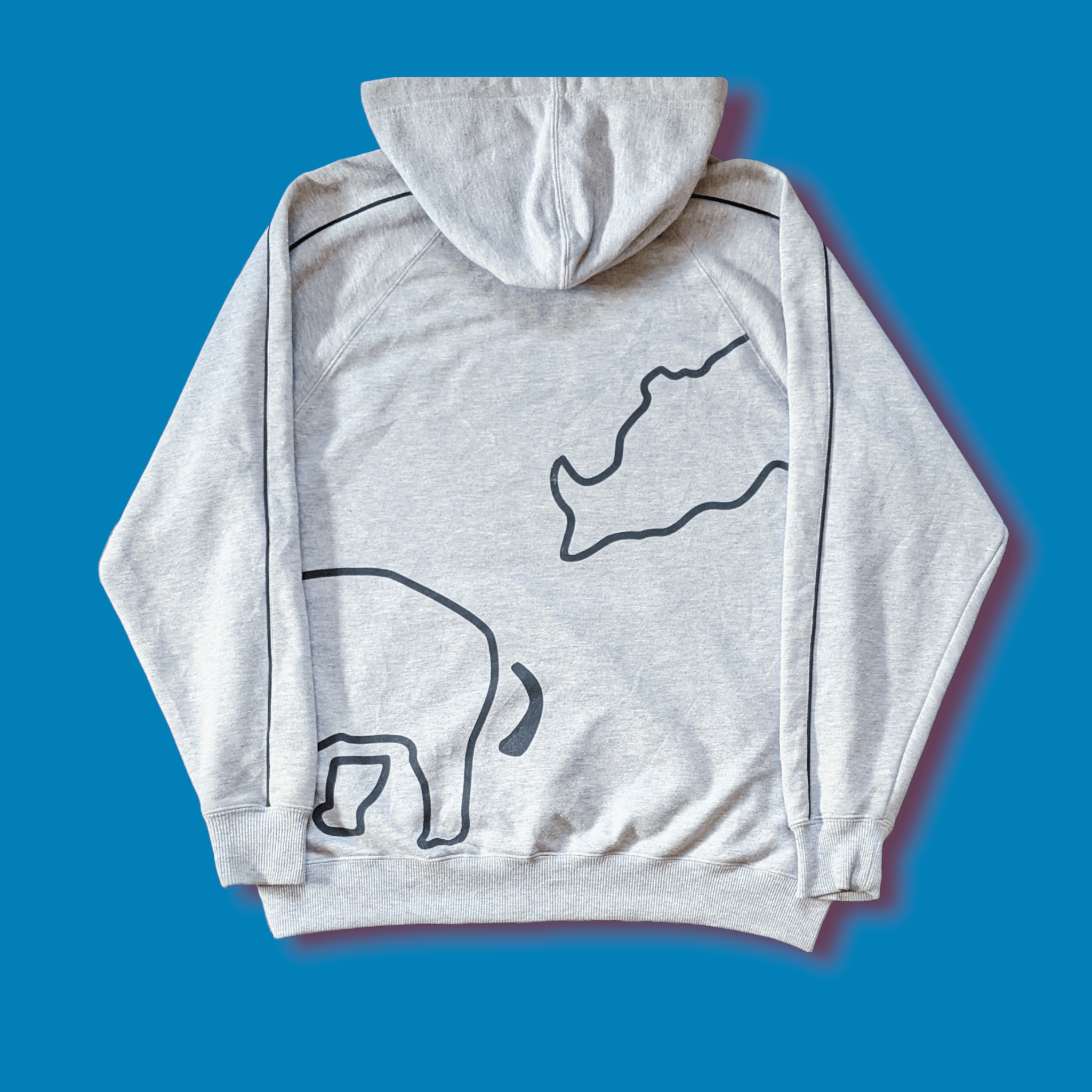 Ecko Unltd. × Marc Ecko × Vintage Vintage Ecko Unltd Rhino Graffiti Logo Pullover Hoodie Size US L / EU 52-54 / 3 - 1 Thumbnail