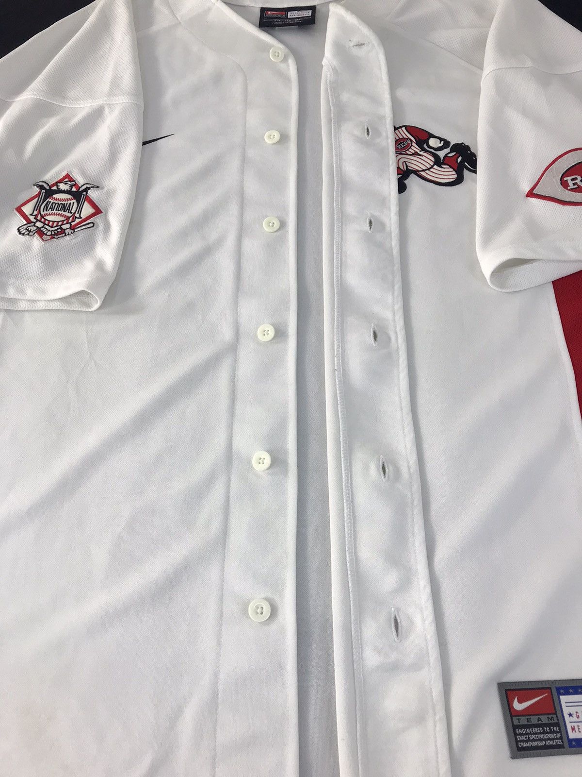 MLB × Nike MLB Players Jerseys Cincinati Reds Merch Button Jerseys Tee Size US XXL / EU 58 / 5 - 6 Thumbnail