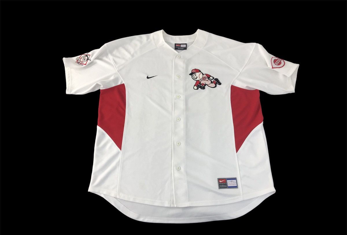 MLB × Nike MLB Players Jerseys Cincinati Reds Merch Button Jerseys Tee Size US XXL / EU 58 / 5 - 1 Thumbnail