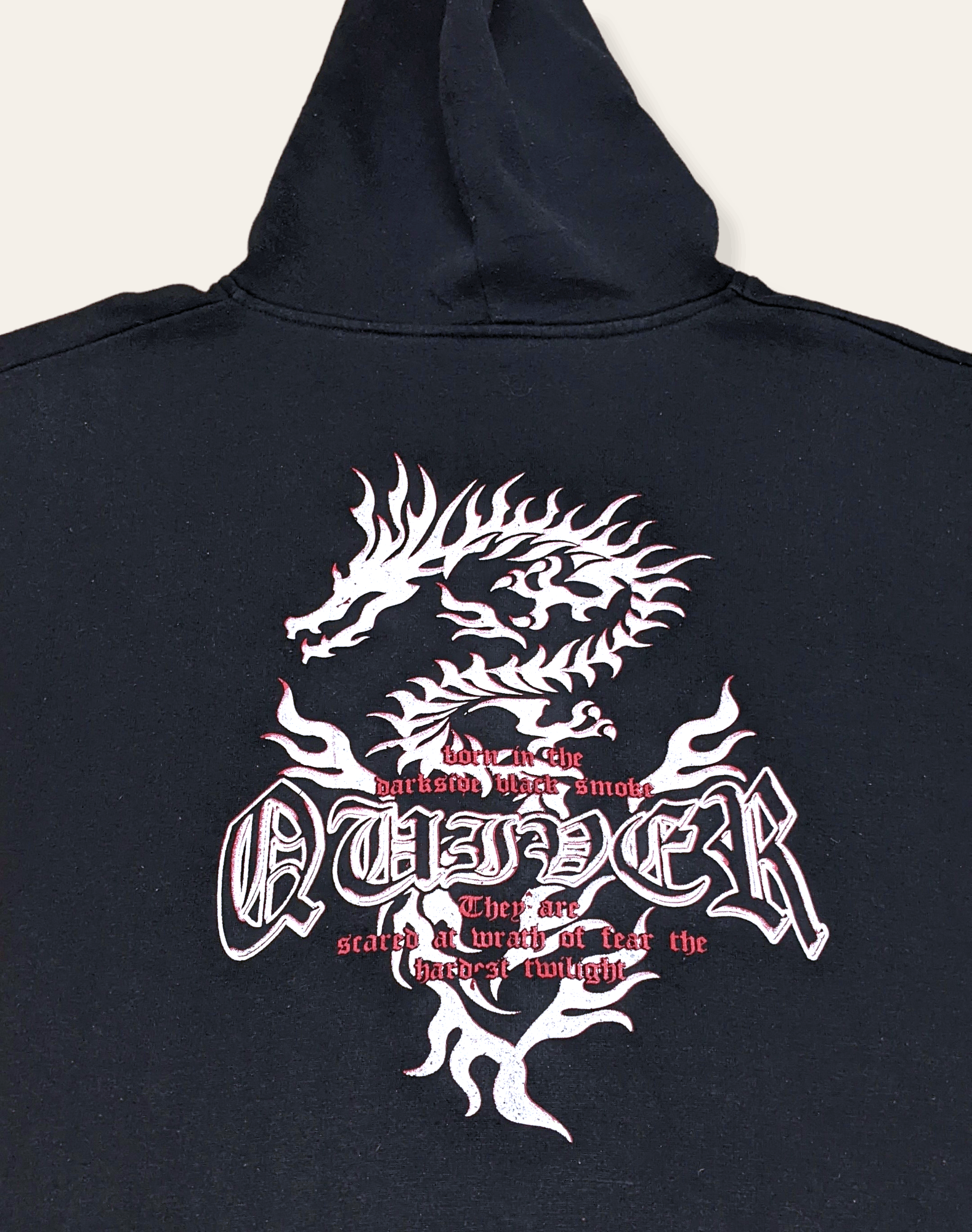Japanese Brand × Seditionaries × Vintage Vintage 90s Japanese Streetwear Quiver Dragon Hoodie Size US M / EU 48-50 / 2 - 3 Thumbnail