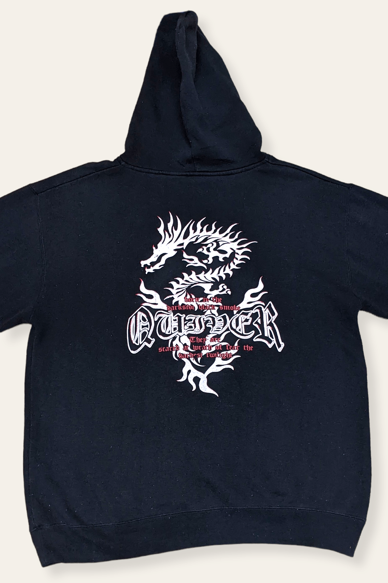 Japanese Brand × Seditionaries × Vintage Vintage 90s Japanese Streetwear Quiver Dragon Hoodie Size US M / EU 48-50 / 2 - 4 Thumbnail