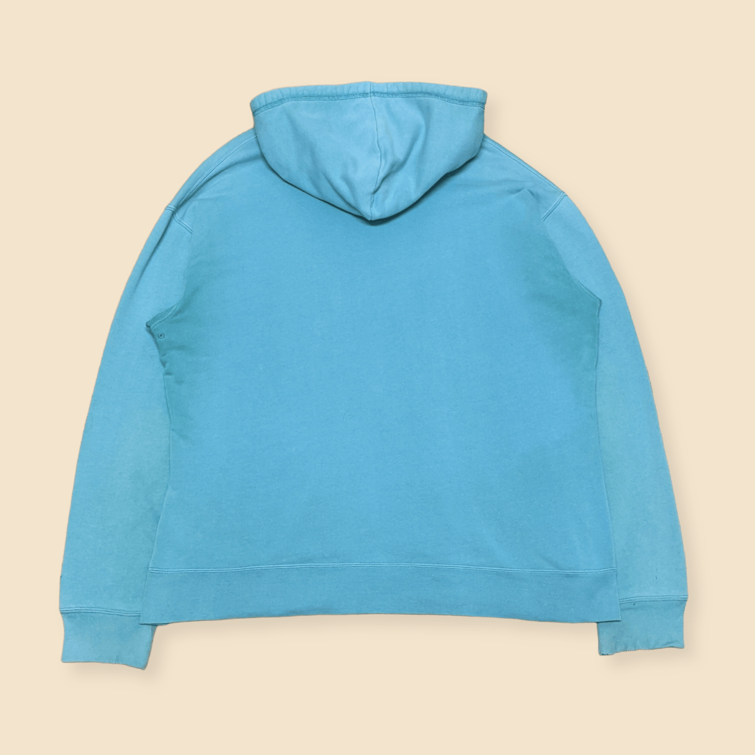 Stussy × Vintage Vintage Stussy Distressed Tonal Oversized Zipped Hoodie Size US L / EU 52-54 / 3 - 2 Thumbnail