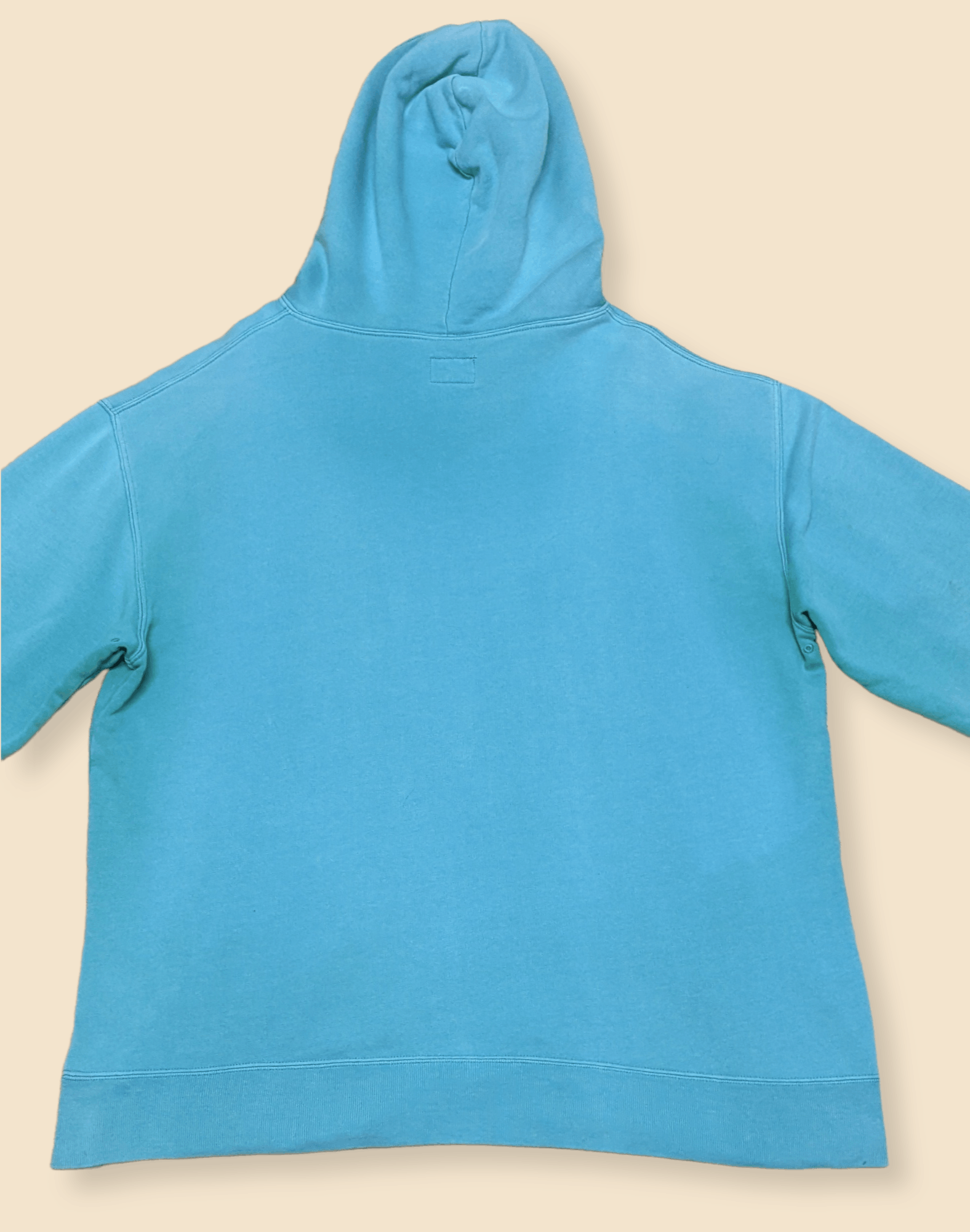 Stussy × Vintage Vintage Stussy Distressed Tonal Oversized Zipped Hoodie Size US L / EU 52-54 / 3 - 4 Thumbnail