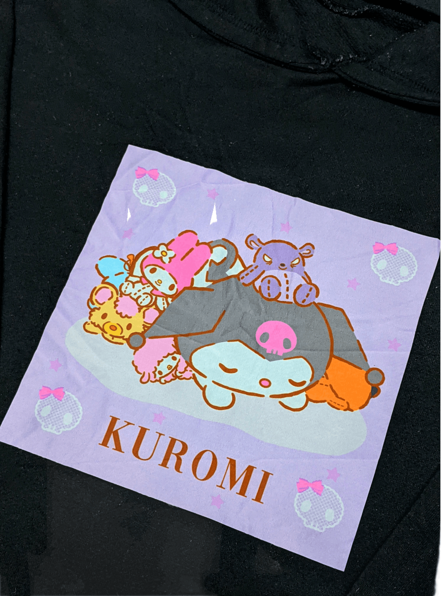 Anime × Japanese Brand × Vintage Vintage Sanrio Kuromi Anime Onegai My Melody Hoodie Size US M / EU 48-50 / 2 - 3 Thumbnail