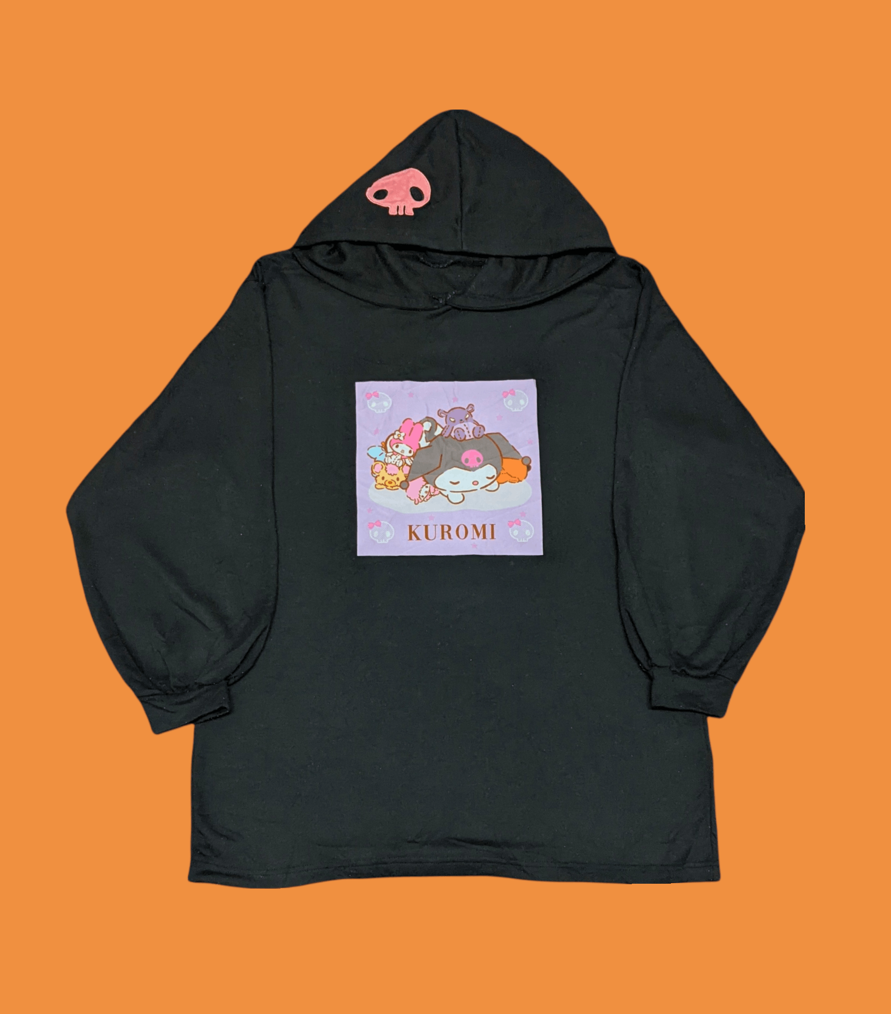 Anime × Japanese Brand × Vintage Vintage Sanrio Kuromi Anime Onegai My Melody Hoodie Size US M / EU 48-50 / 2 - 2 Thumbnail