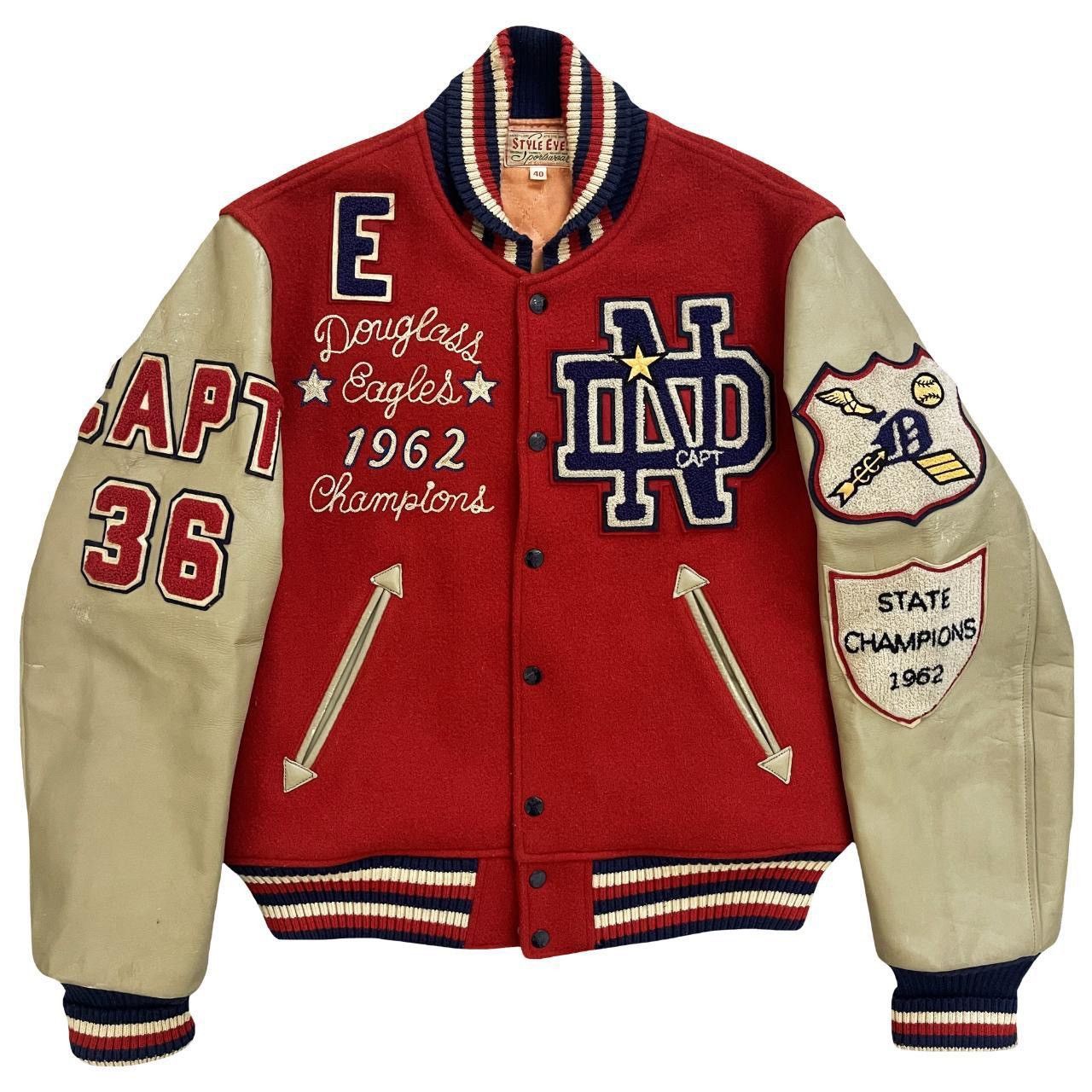 Style Eyes BELMONT Virsity Jacket スタジャン Style Eyes Varsity | Grailed