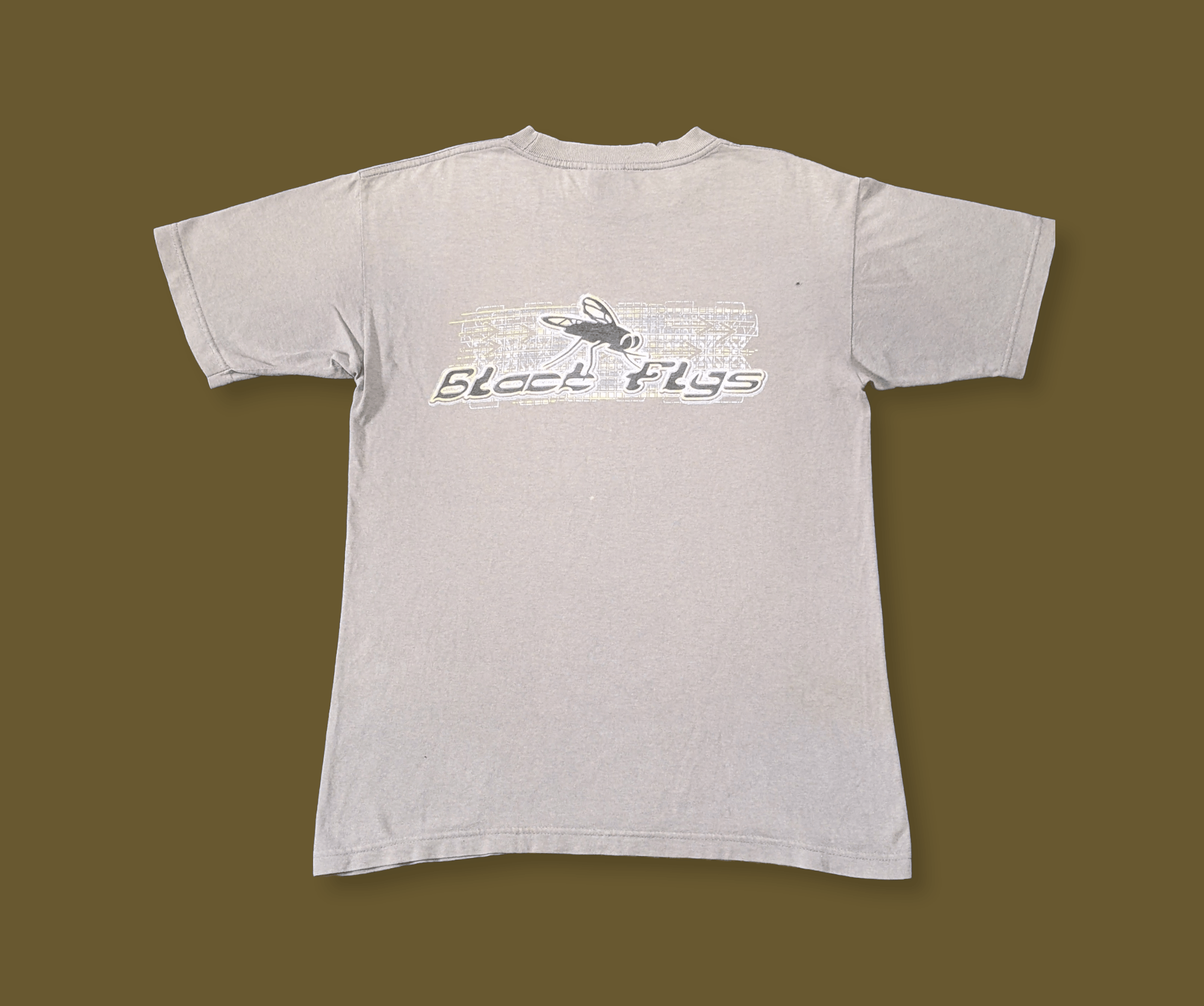 Vintage Vintage 90s Black Fly Skateboards Center Logo T shirt Size US M / EU 48-50 / 2 - 2 Thumbnail