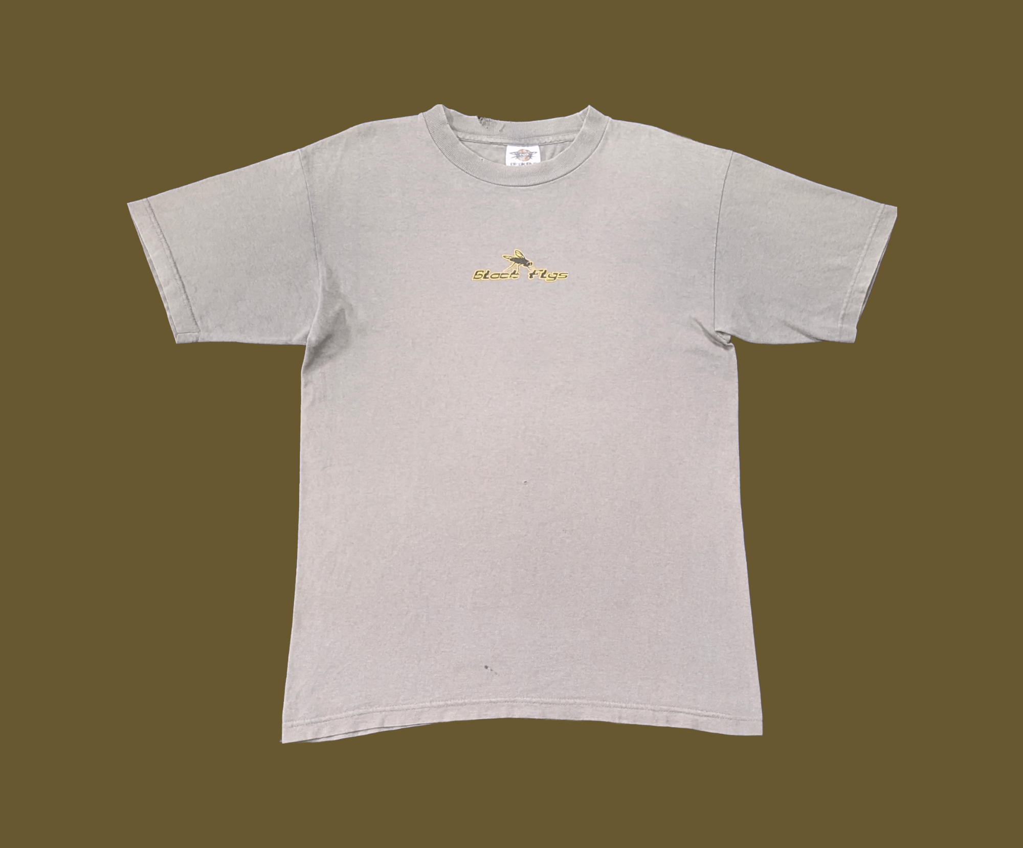 Vintage Vintage 90s Black Fly Skateboards Center Logo T shirt Size US M / EU 48-50 / 2 - 3 Thumbnail