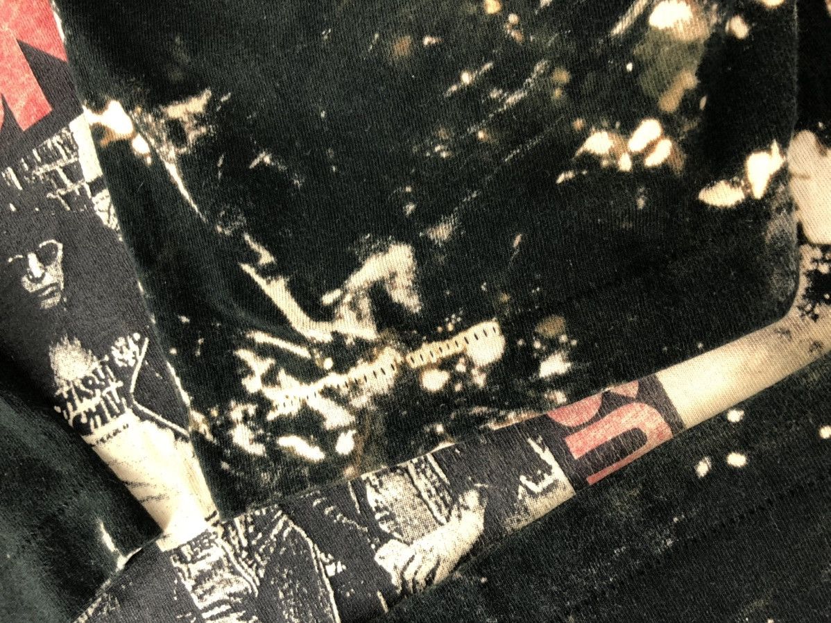 Band Tees × Vintage 80s Ramones Rocket To Russia American Punk Rock Tye Dye Acid Size US M / EU 48-50 / 2 - 9 Thumbnail