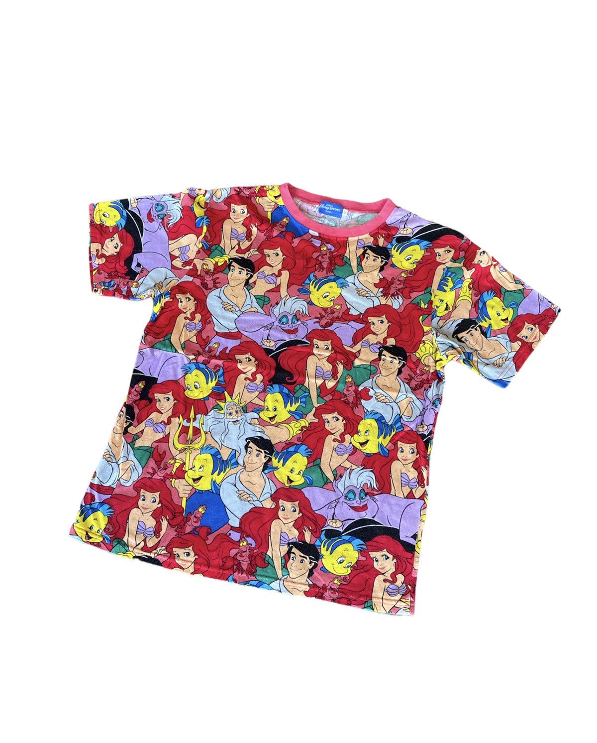 Disney × Vintage Vintage Tokyo Disney Character Aladdin Tshirt Fullprint Size US L / EU 52-54 / 3 - 1 Thumbnail